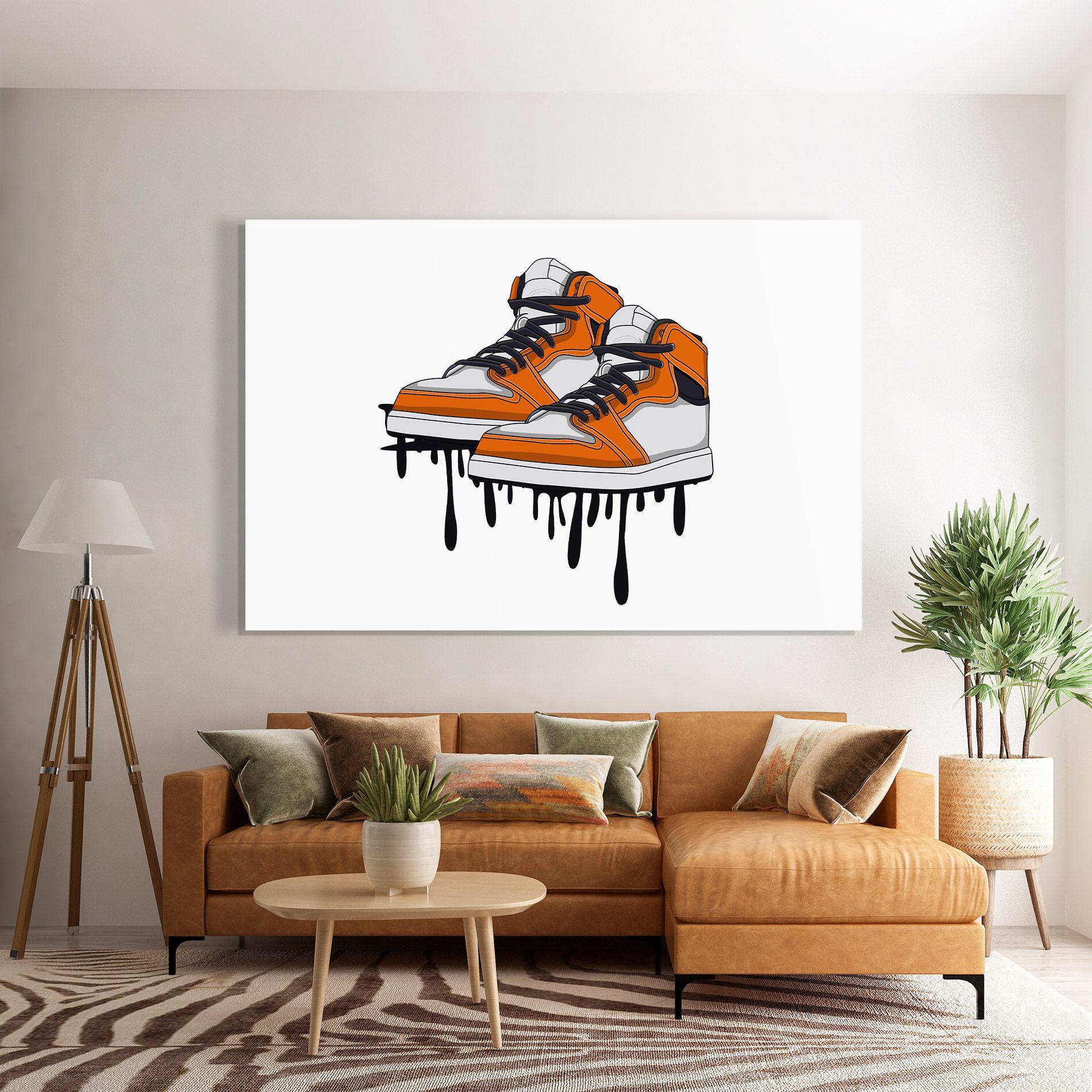 Black Liquid Shoe mockup 7