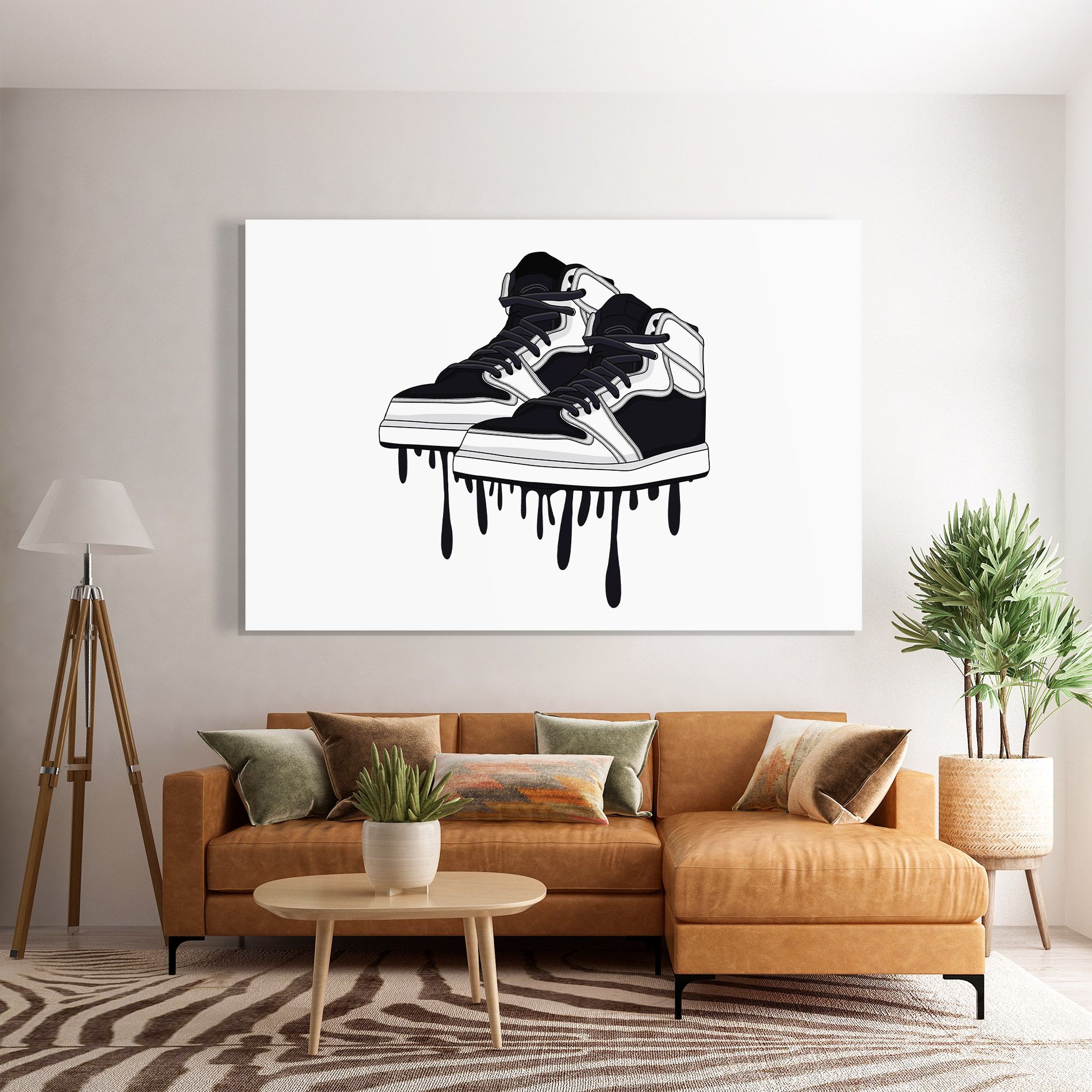 Black White Shoes mockup 7