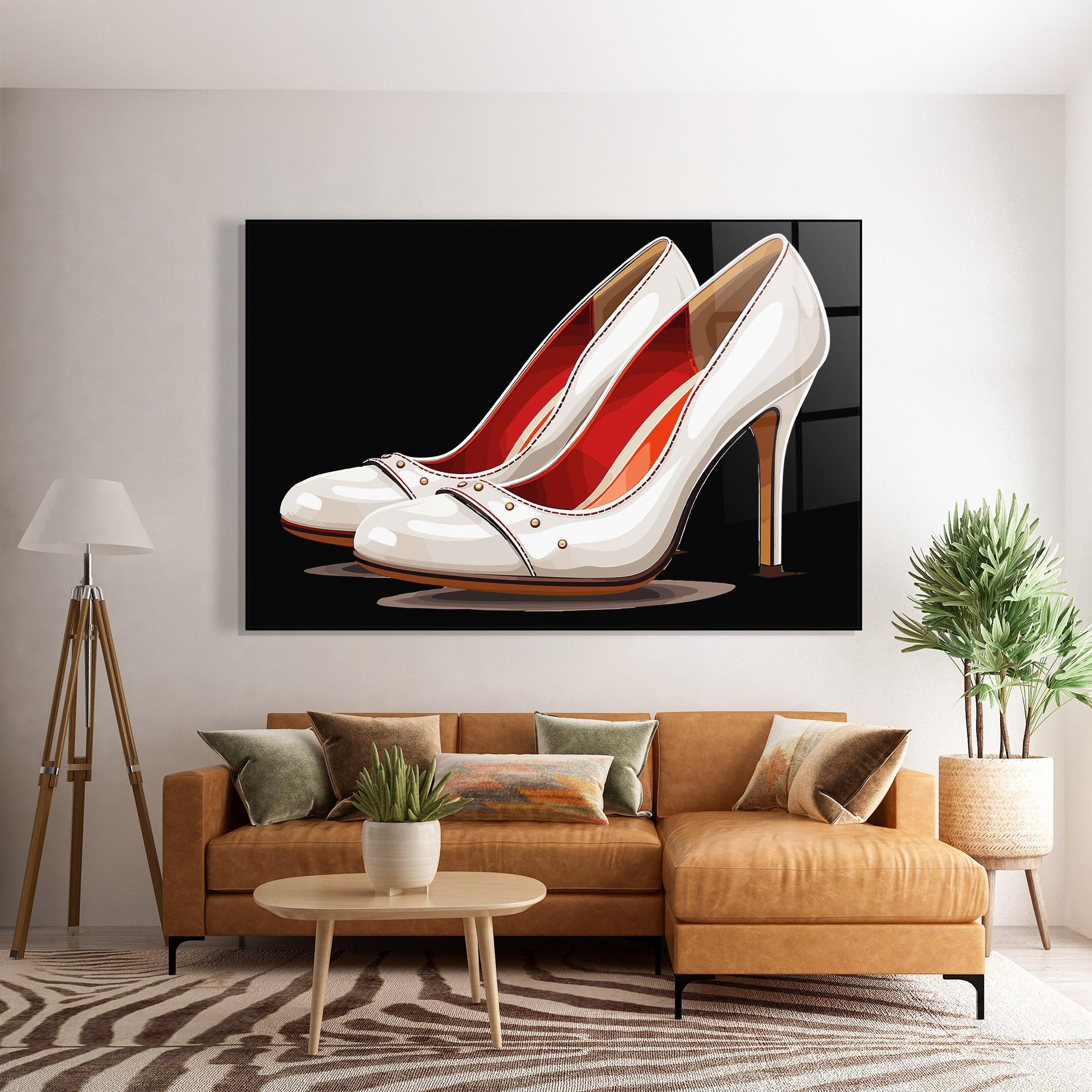 Glasbild Cream Heals mockup 7