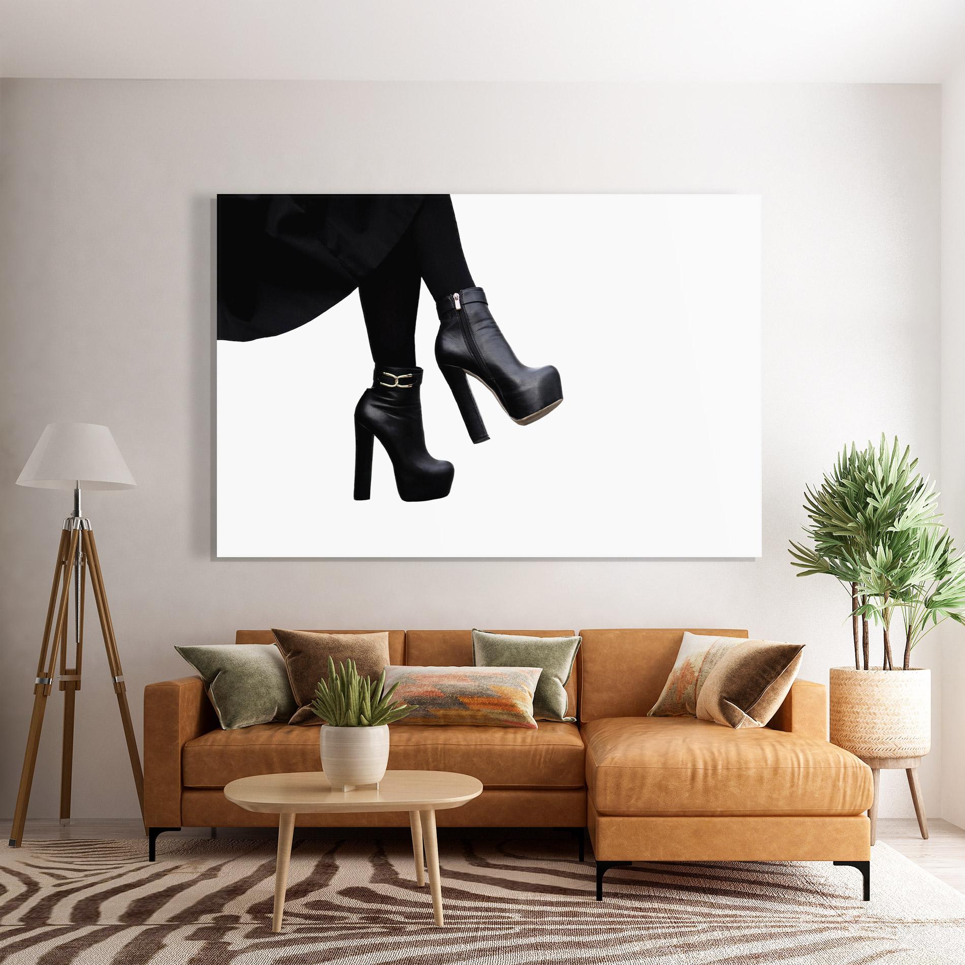 Glasbild High Heeled Boots mockup 7