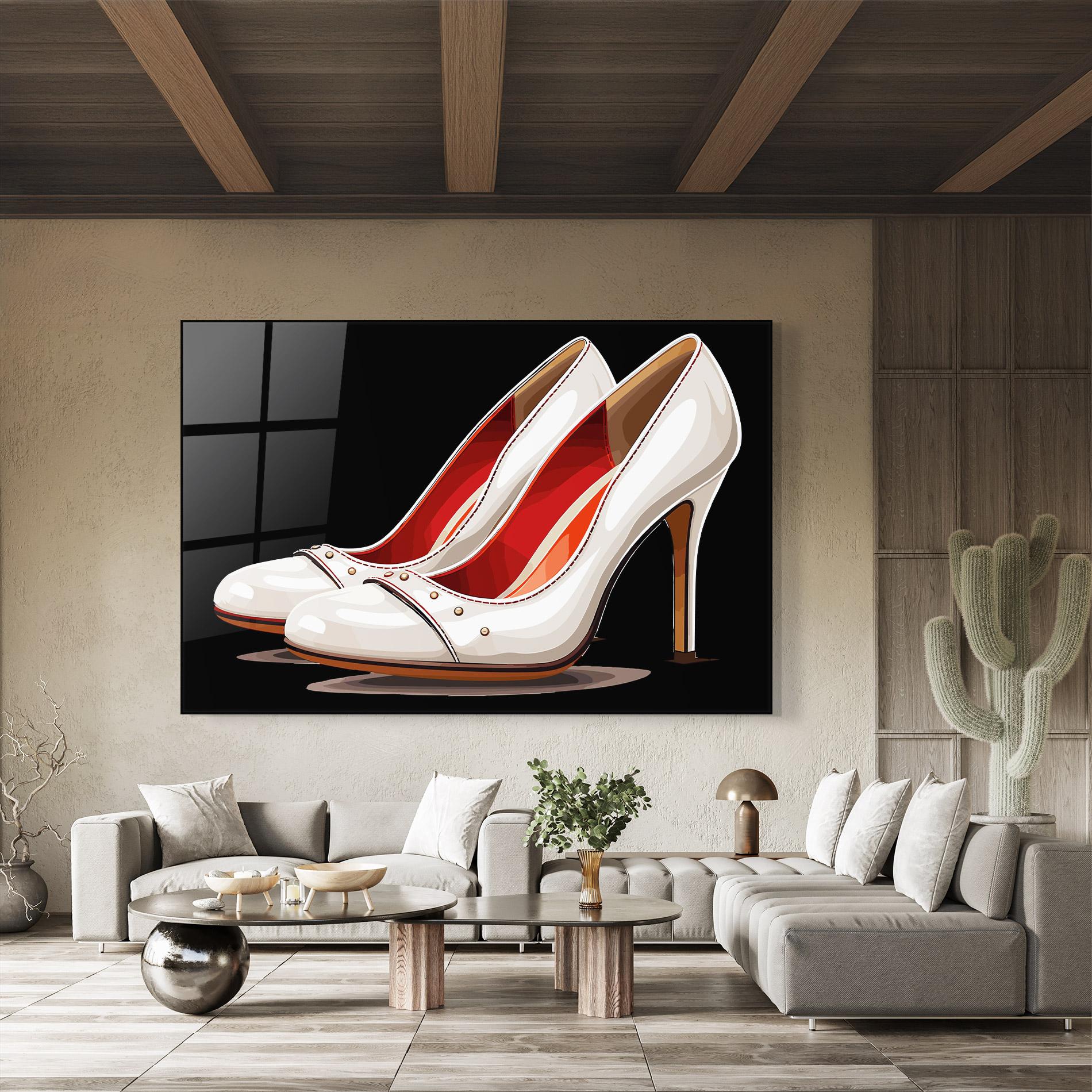 Glasbild Cream Heals mockup 8