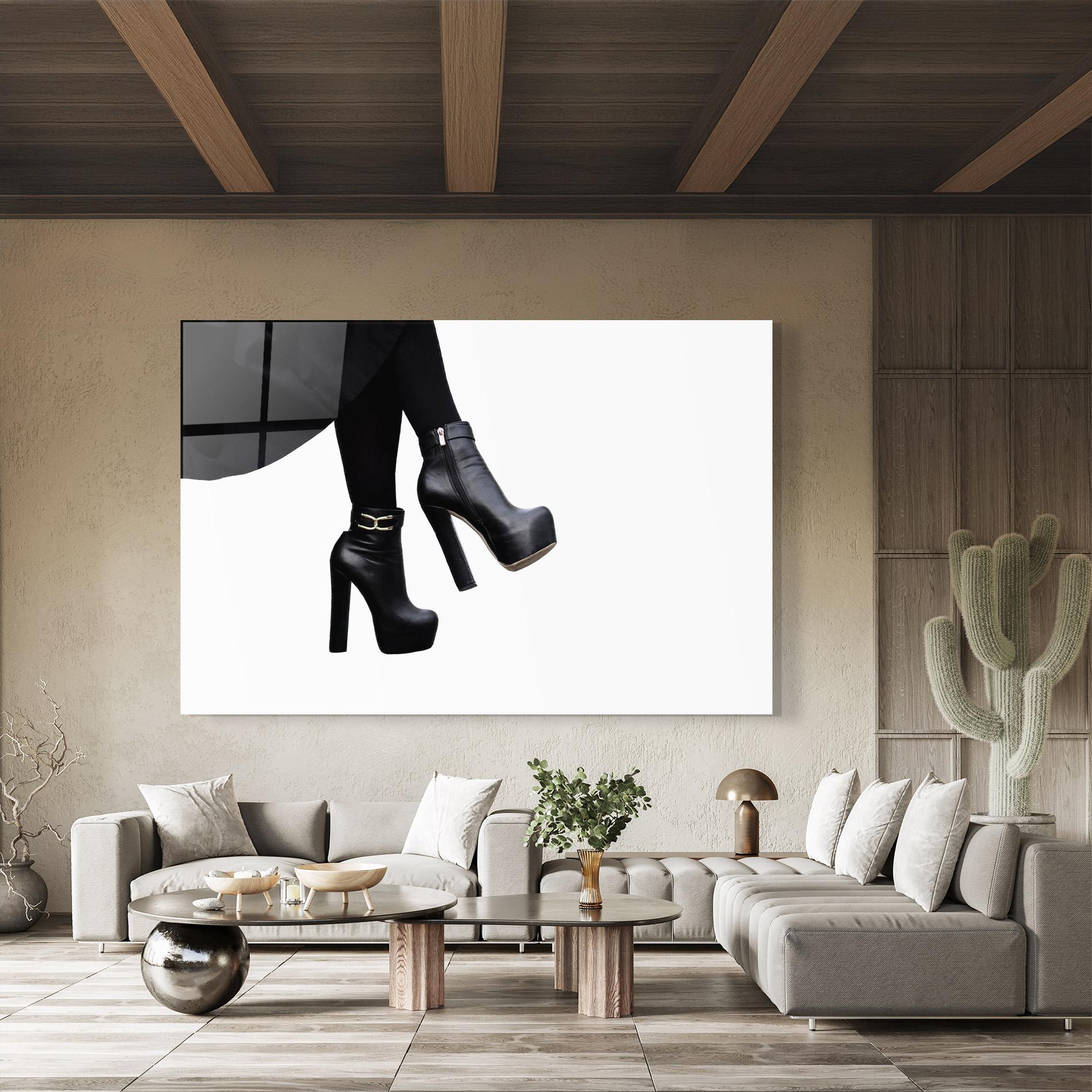 Glasbild High Heeled Boots mockup 8