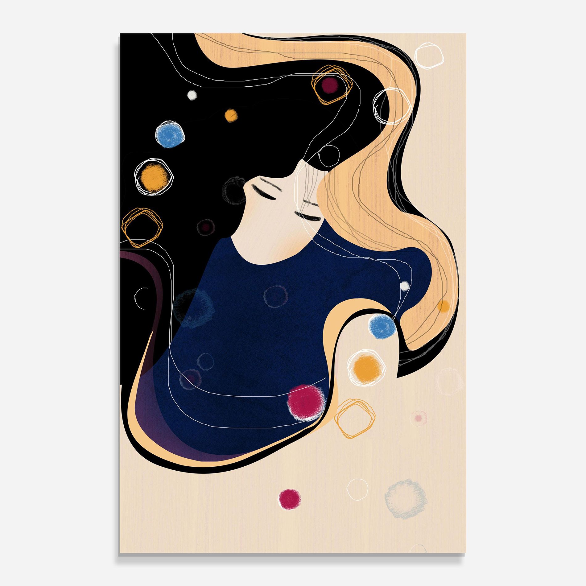 Decorative Girl Painting mockup 0