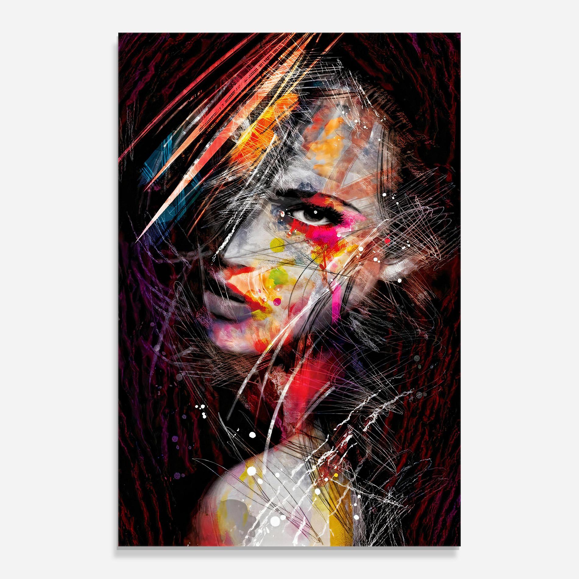 Glasbild Strong Minded mockup 0