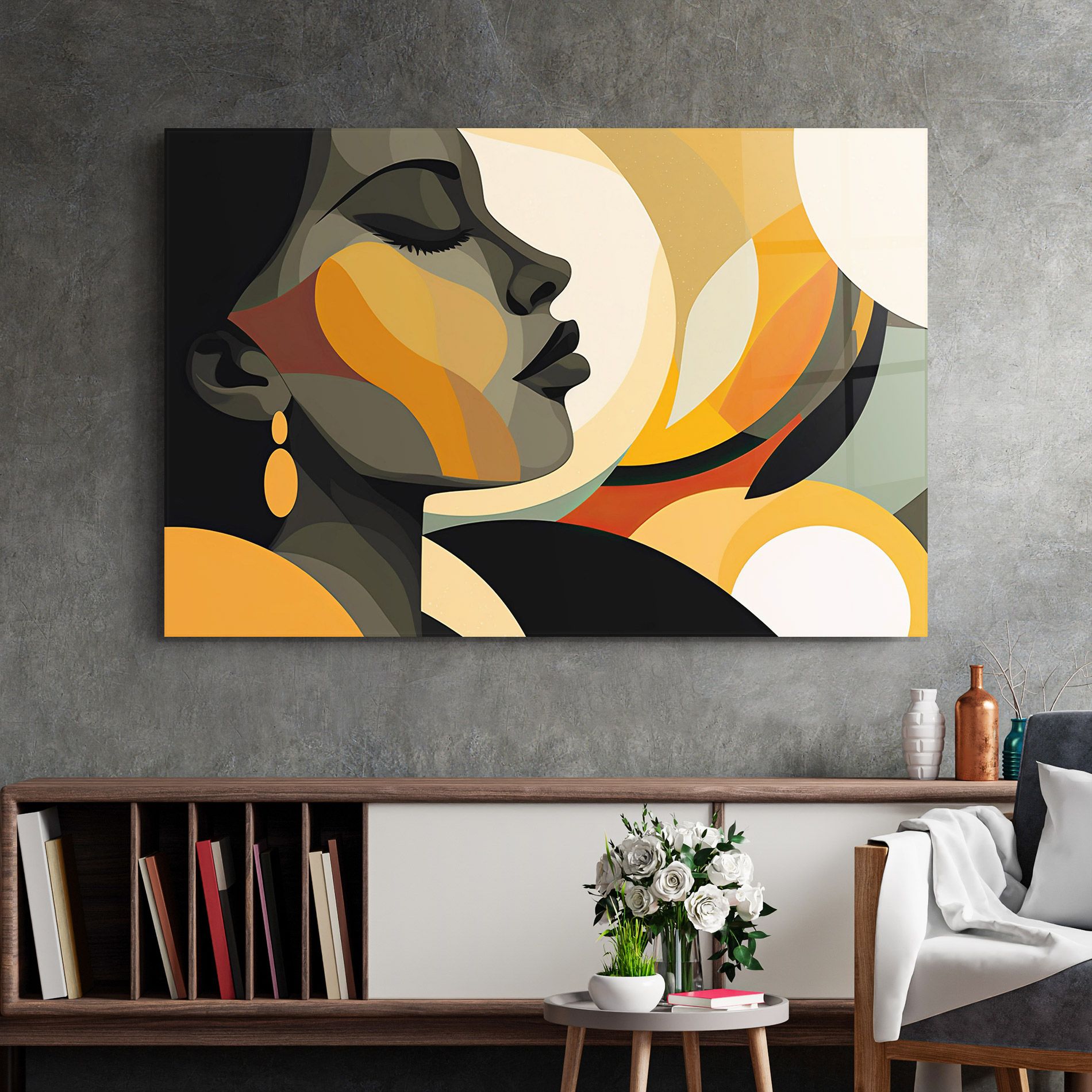 Dreamy Graphic Girl mockup 2