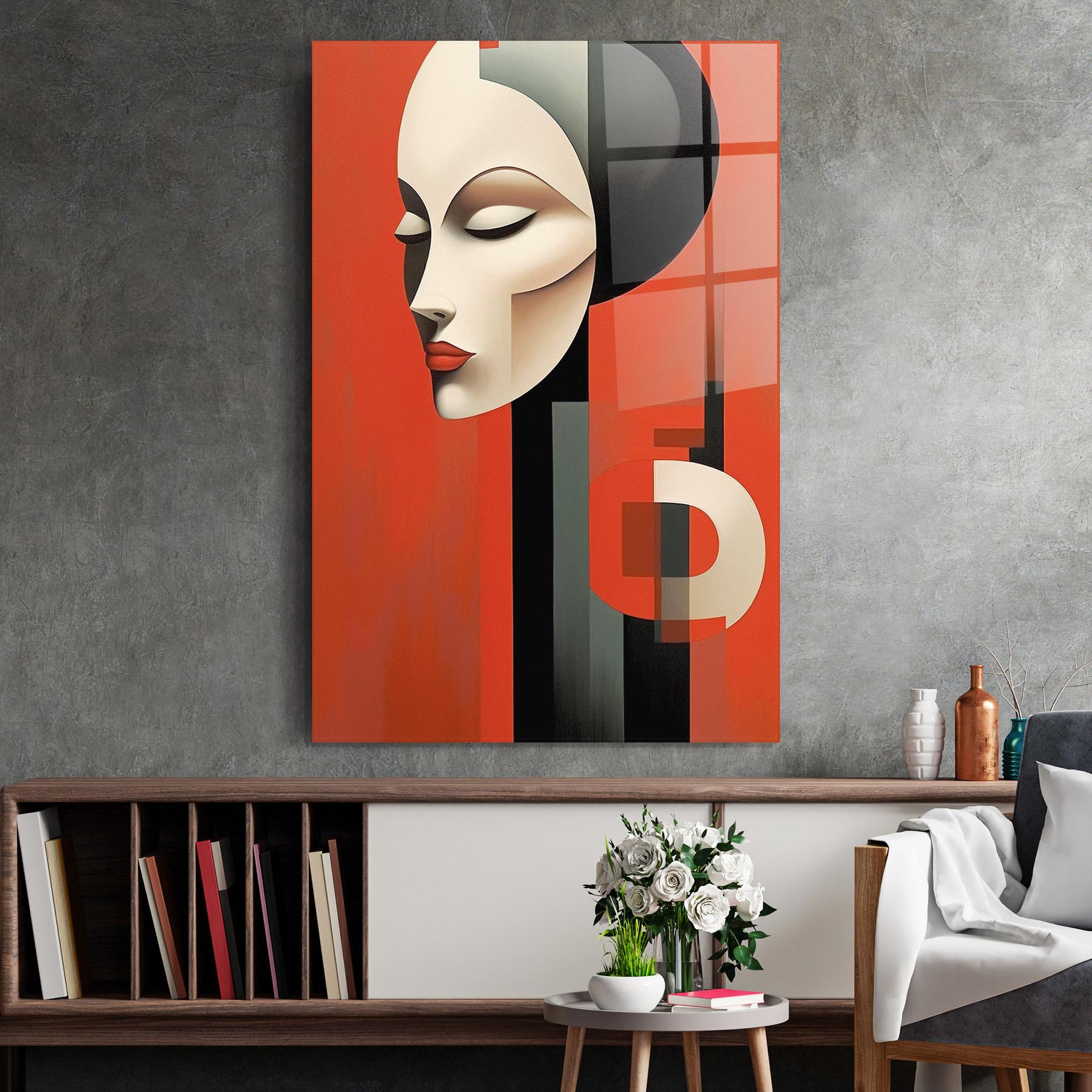 Glasbild Art Russian Revolution mockup 2