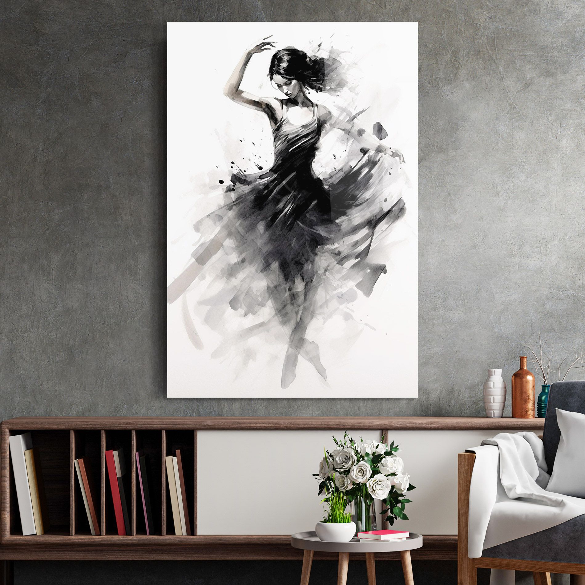Dancing Woman mockup 2