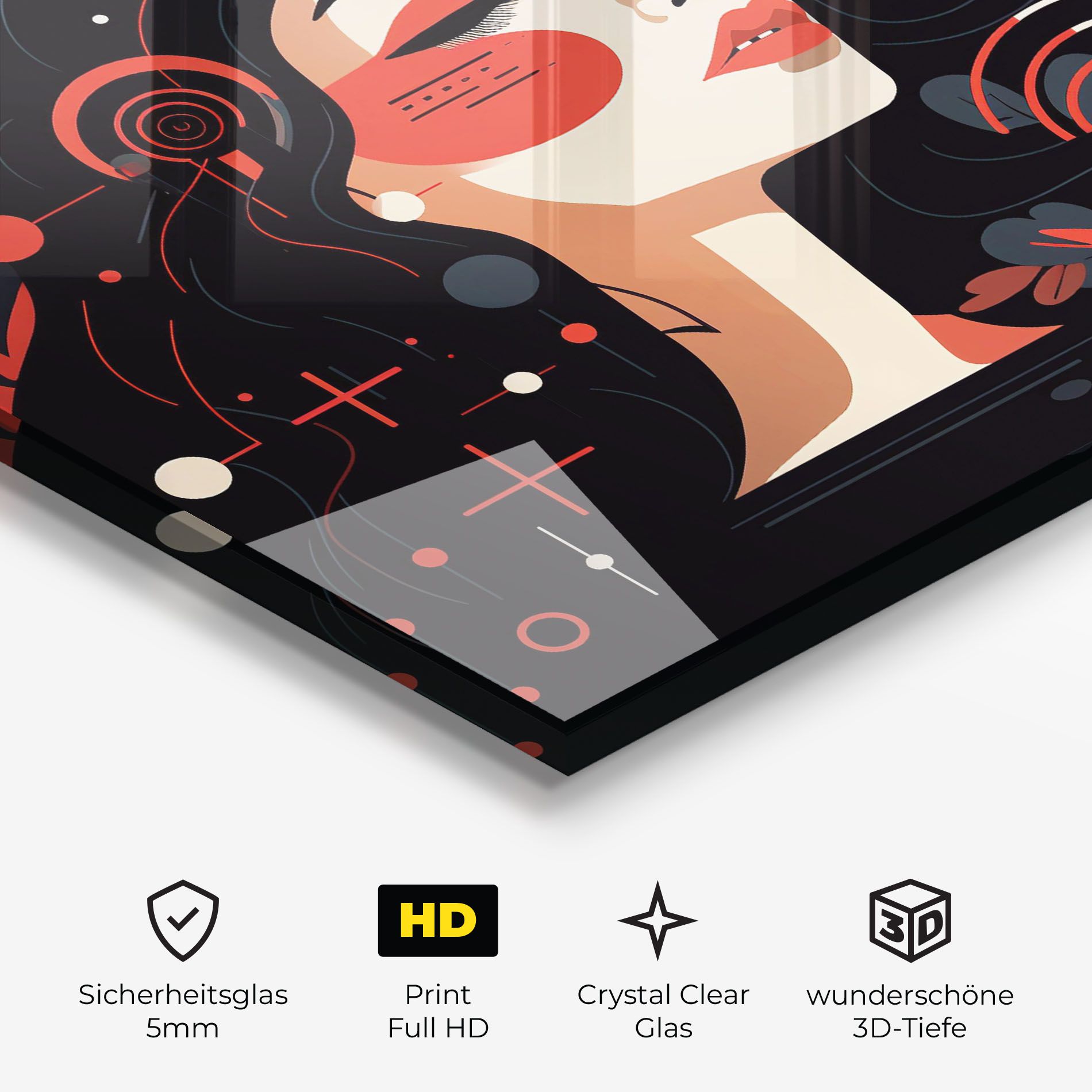 Female Beauty Portrait mockup 3