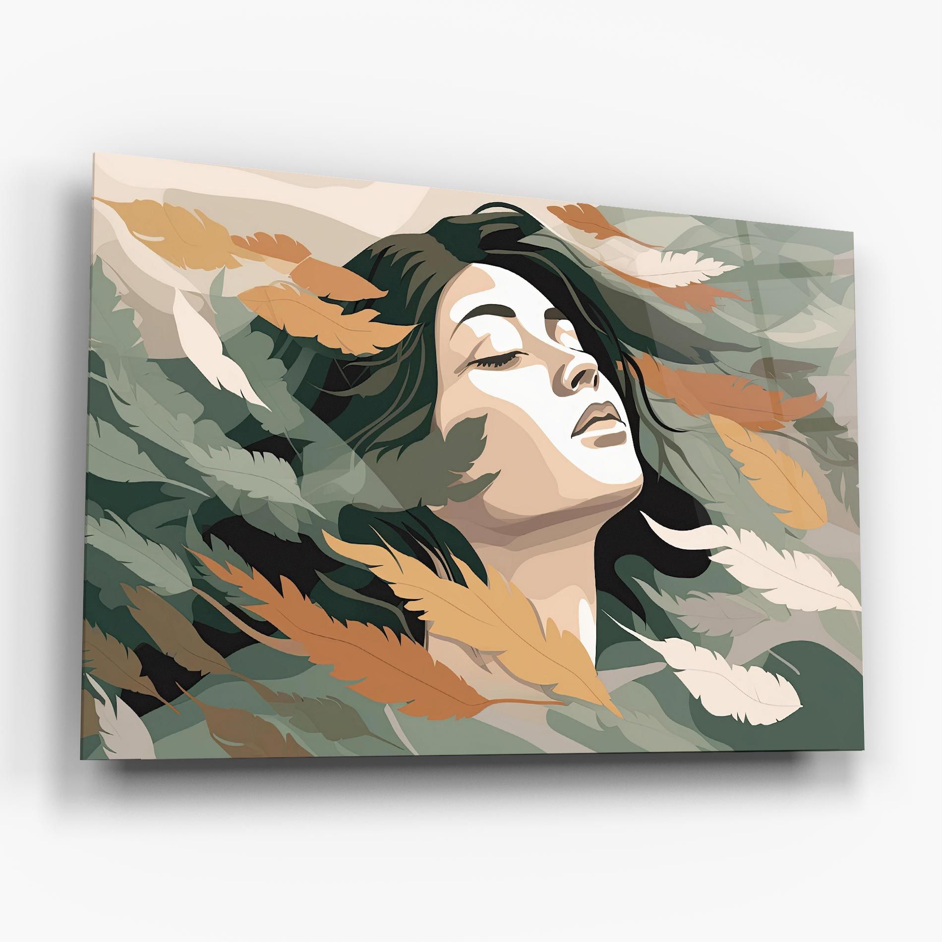 Dreamy Feather Female mockup 6