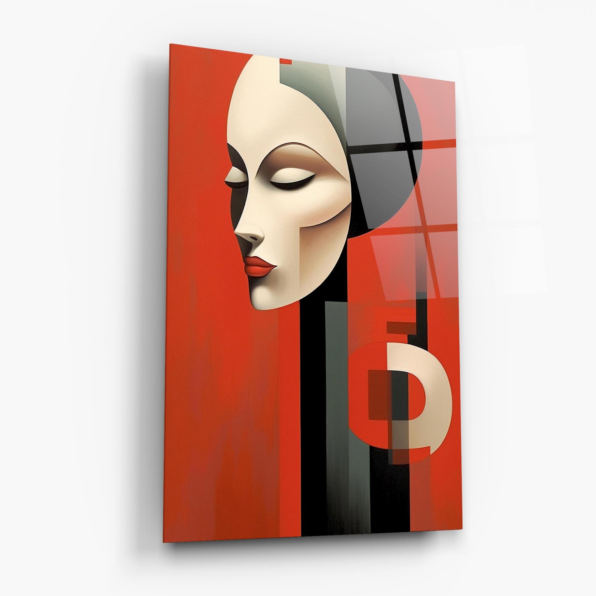 Glasbild Art Russian Revolution mockup 6