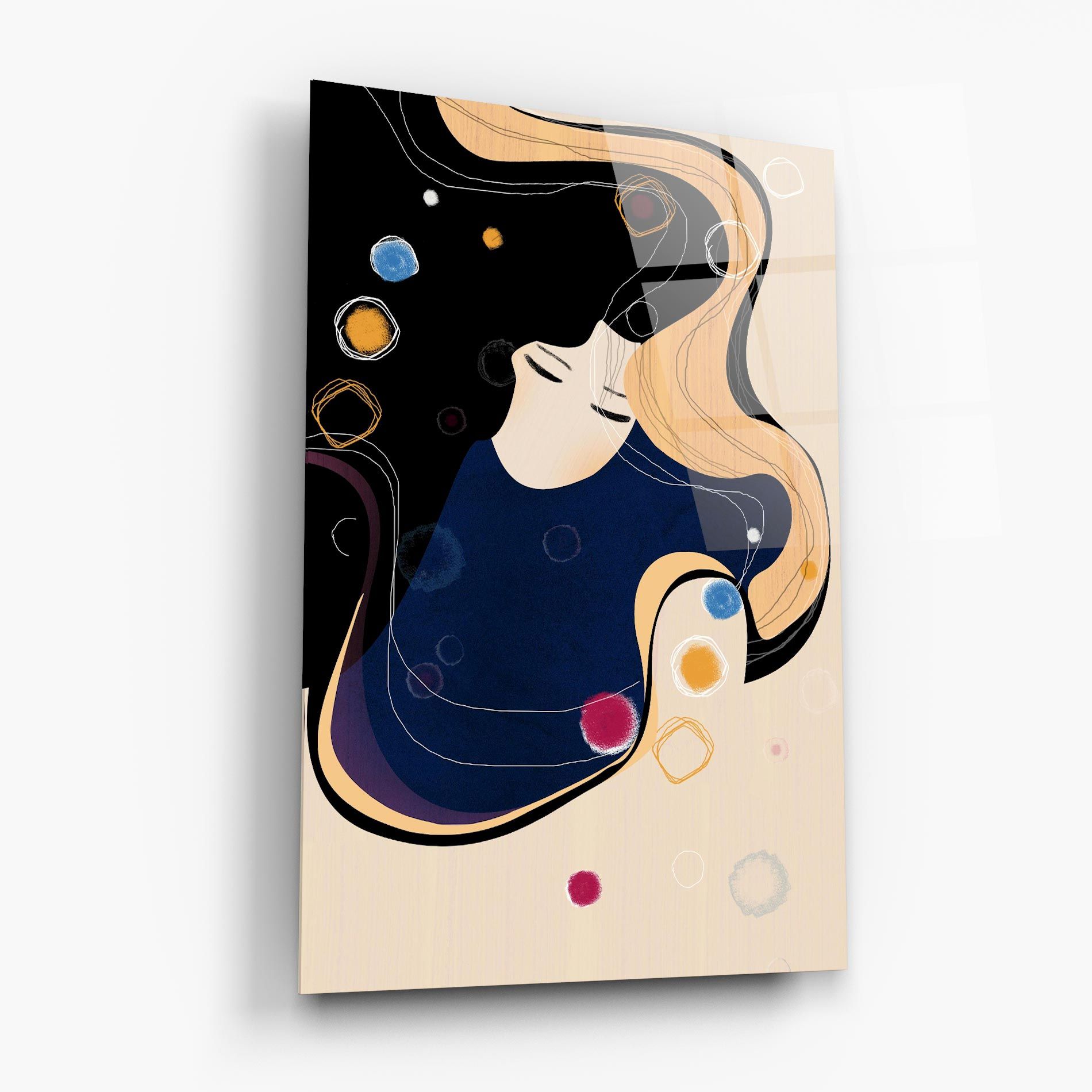 Decorative Girl Painting mockup 6