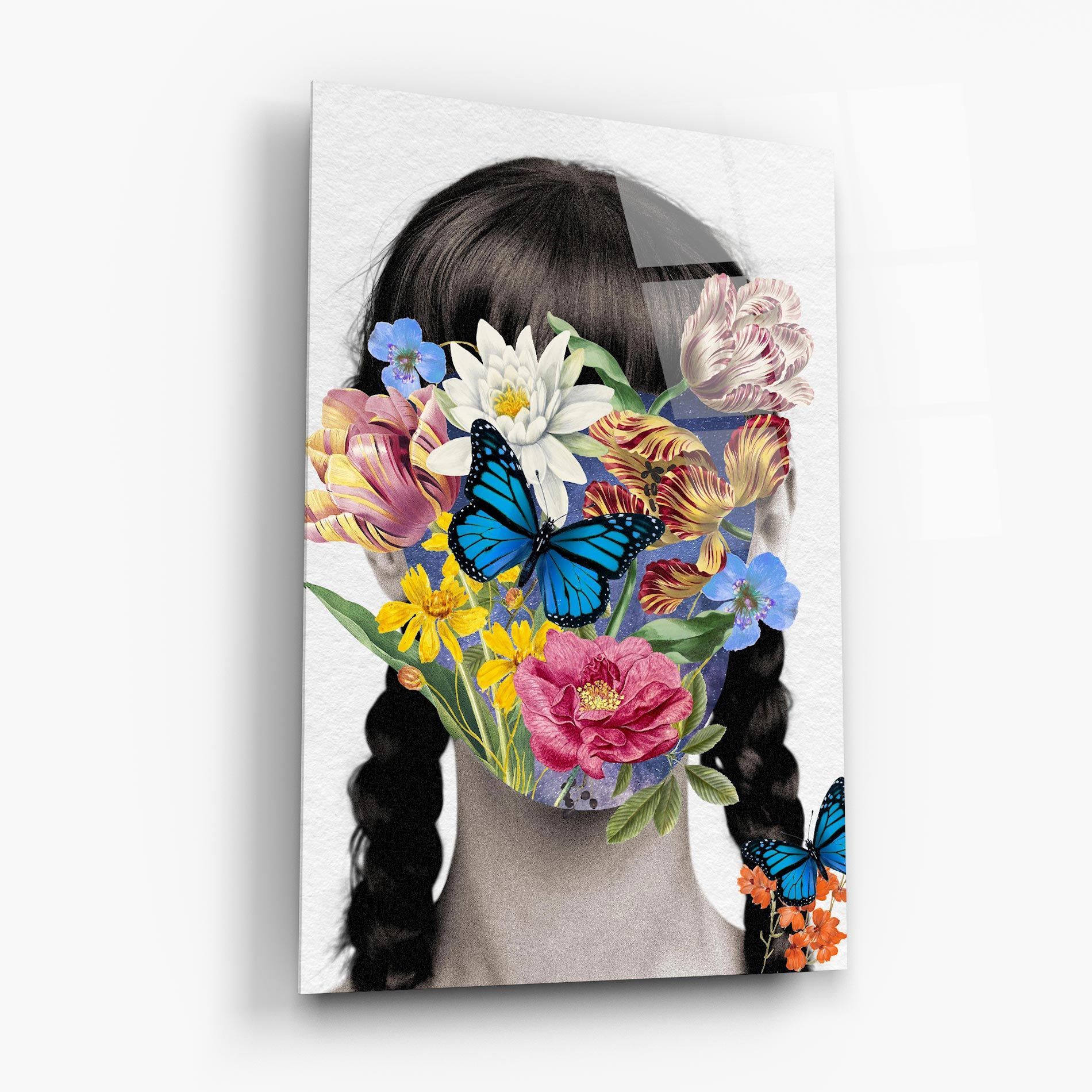 Flower Face Woman mockup 6