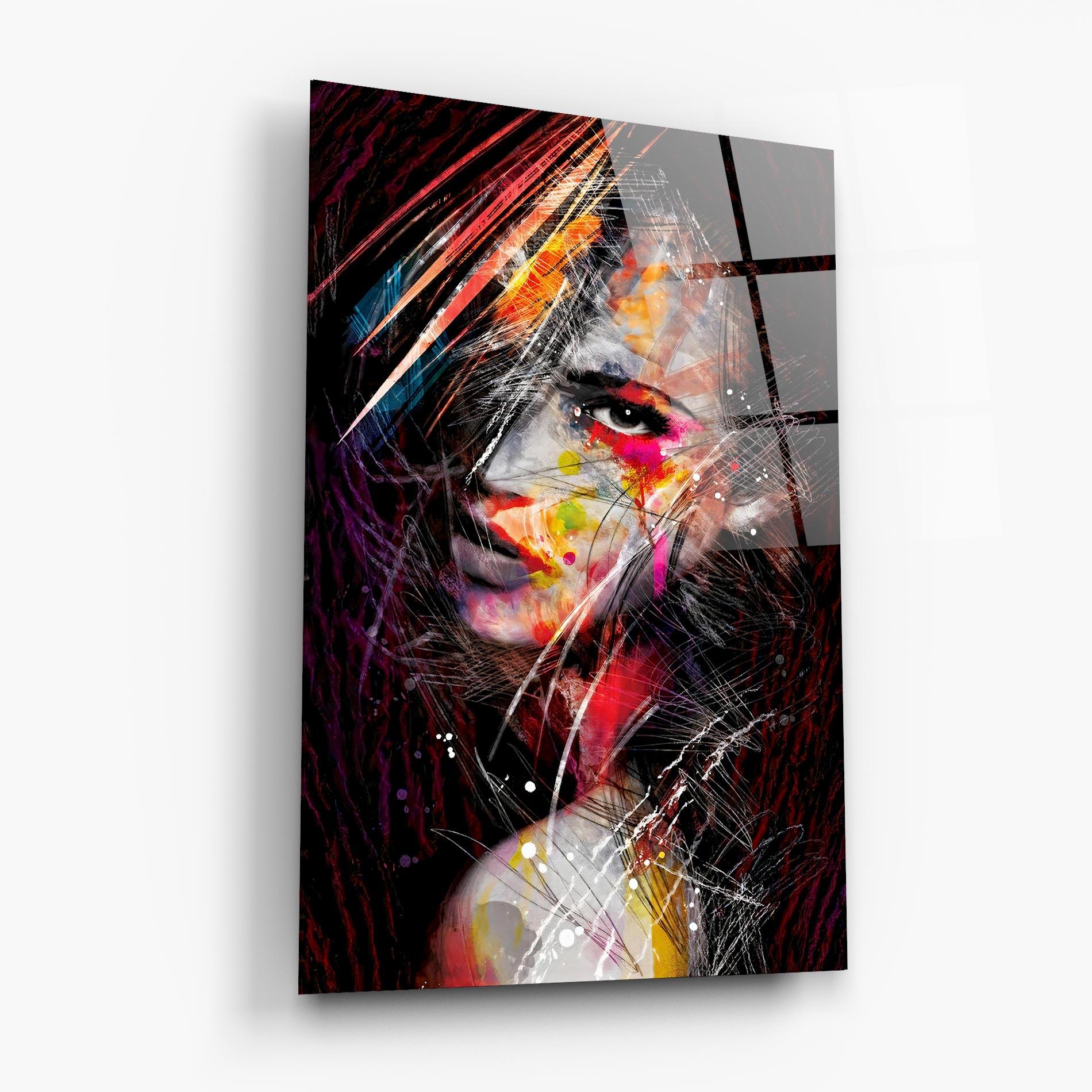 Glasbild Strong Minded mockup 6