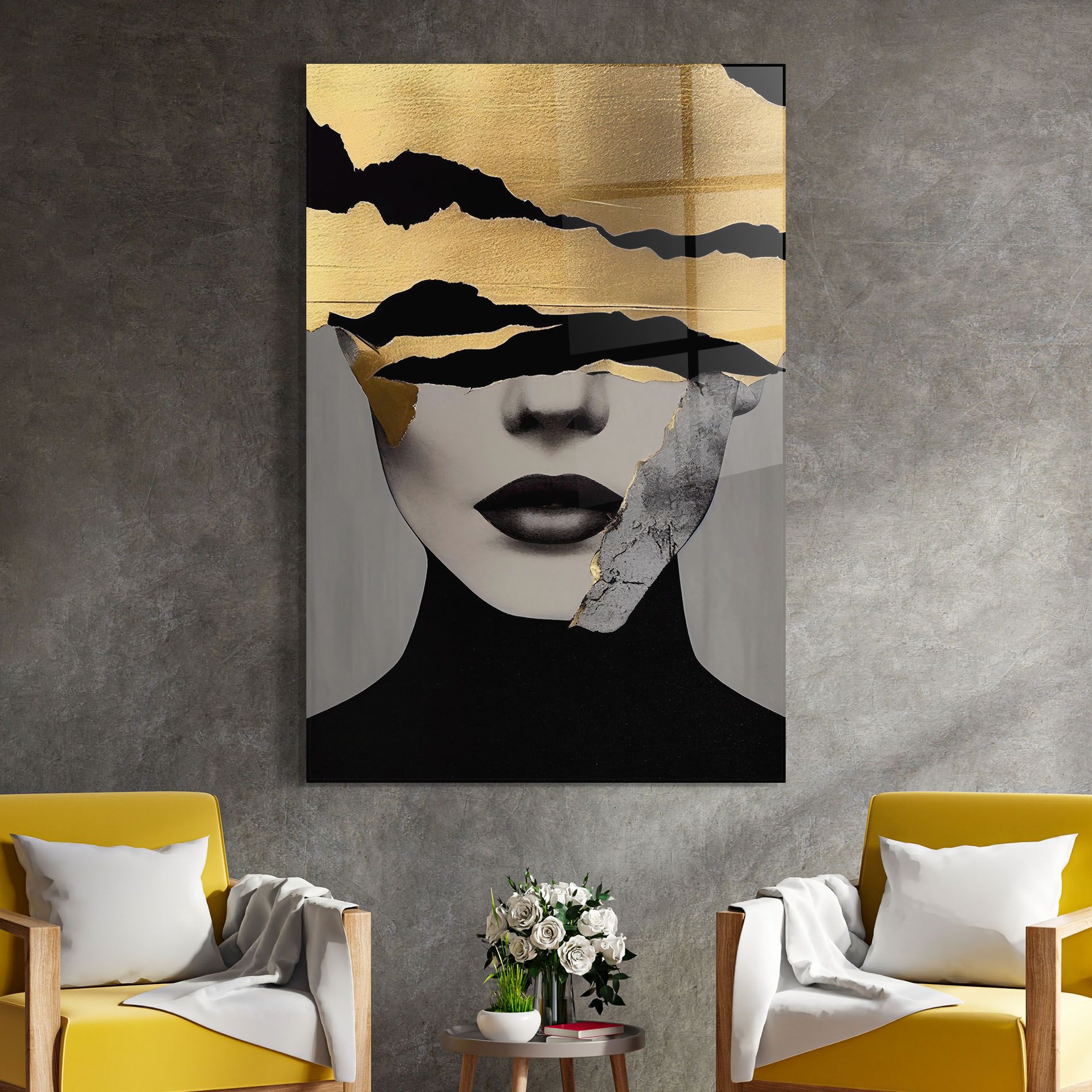 Modern Golden Paint mockup 4