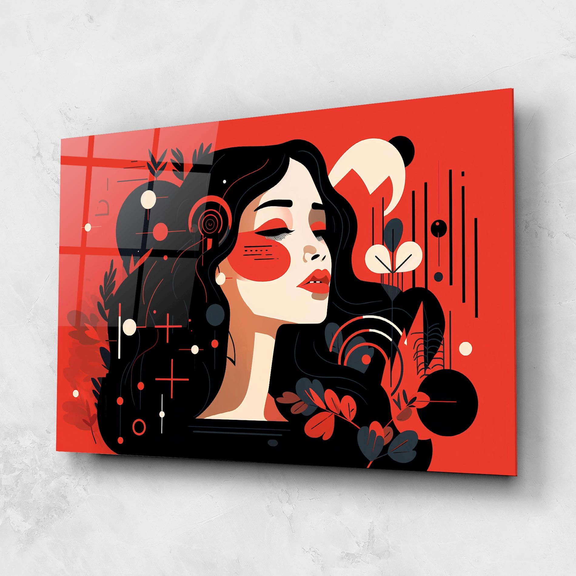 Female Beauty Portrait mockup 1