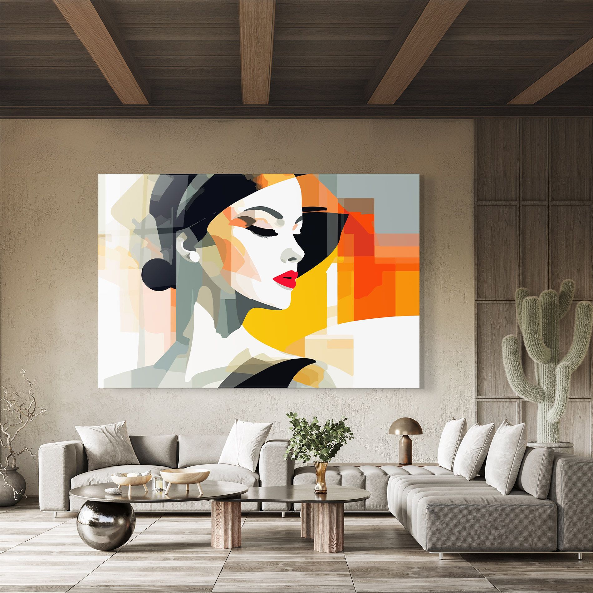 Art Woman View mockup 8