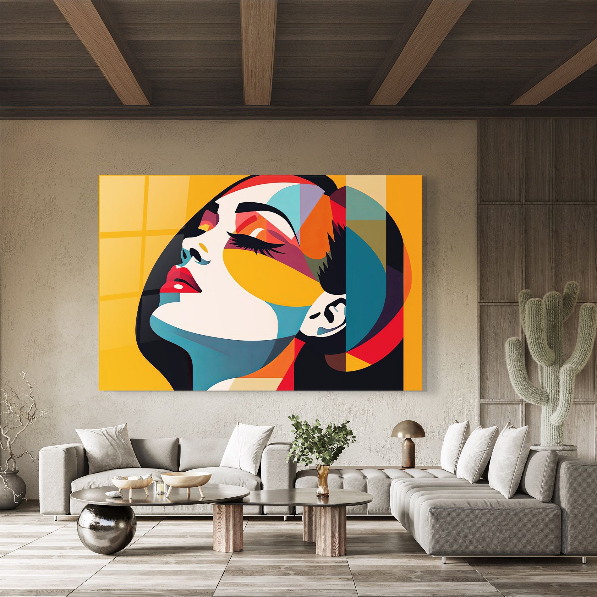 Dreamy Yellow Female mockup 8