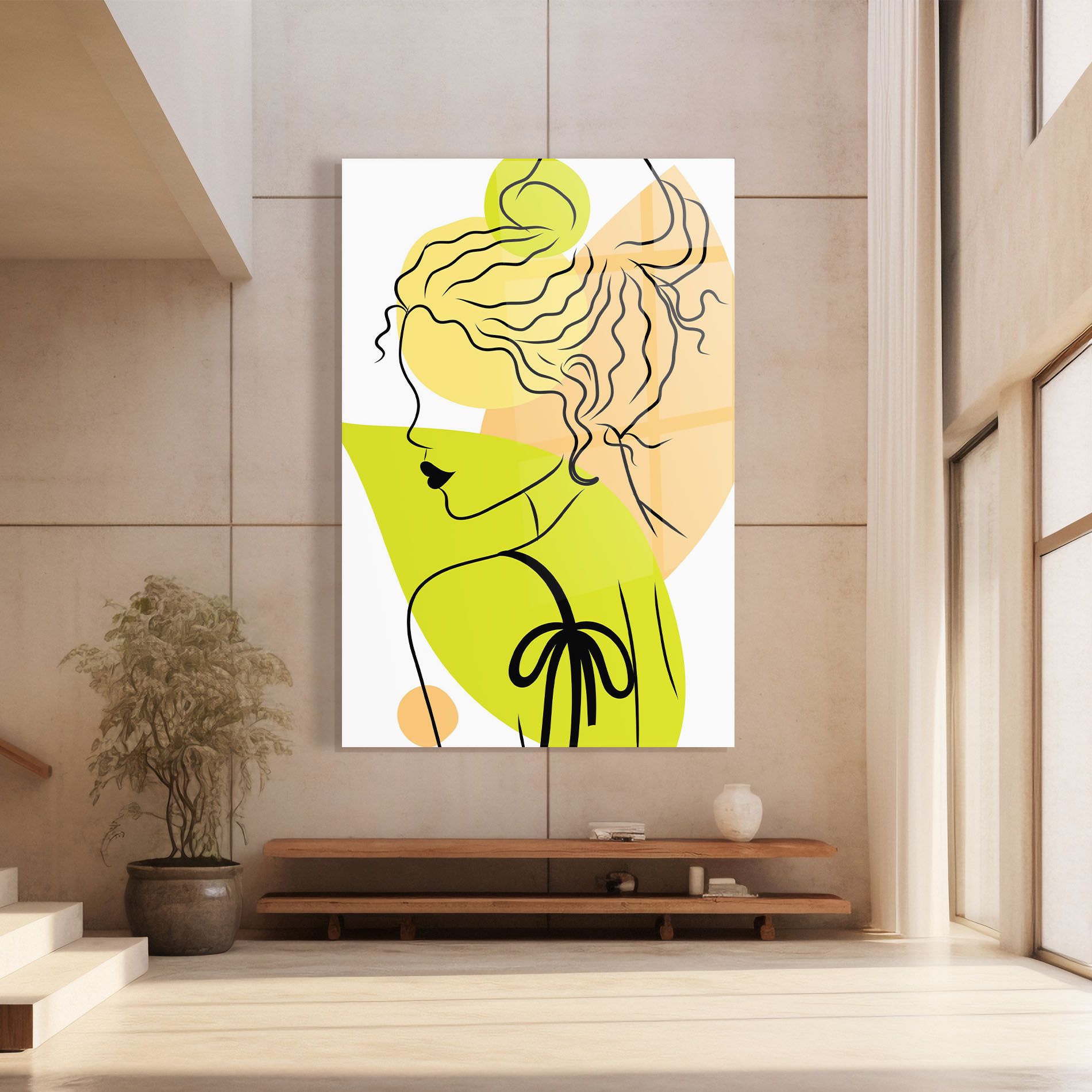 Lime Woman mockup 8