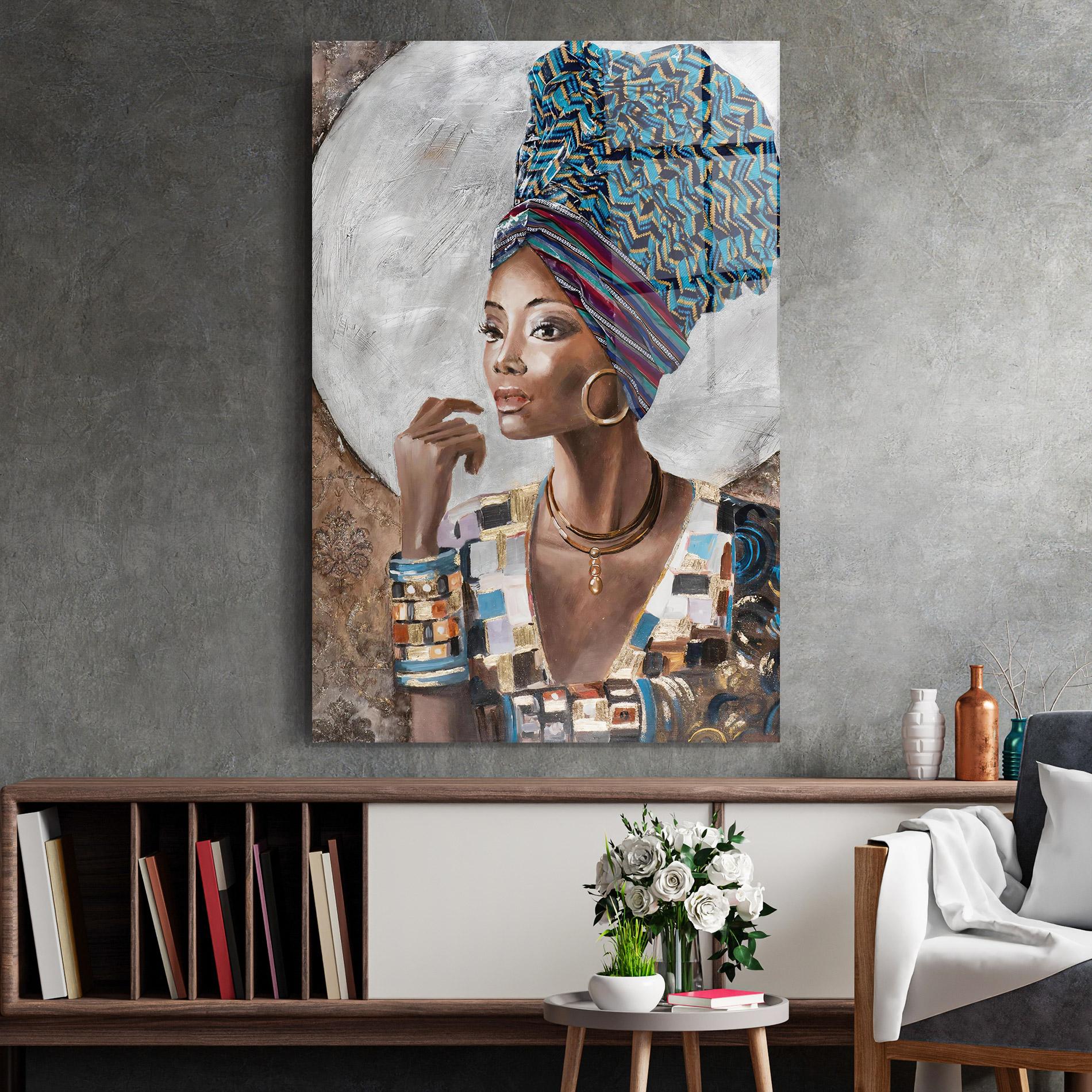 Glasbild Amara mockup 2