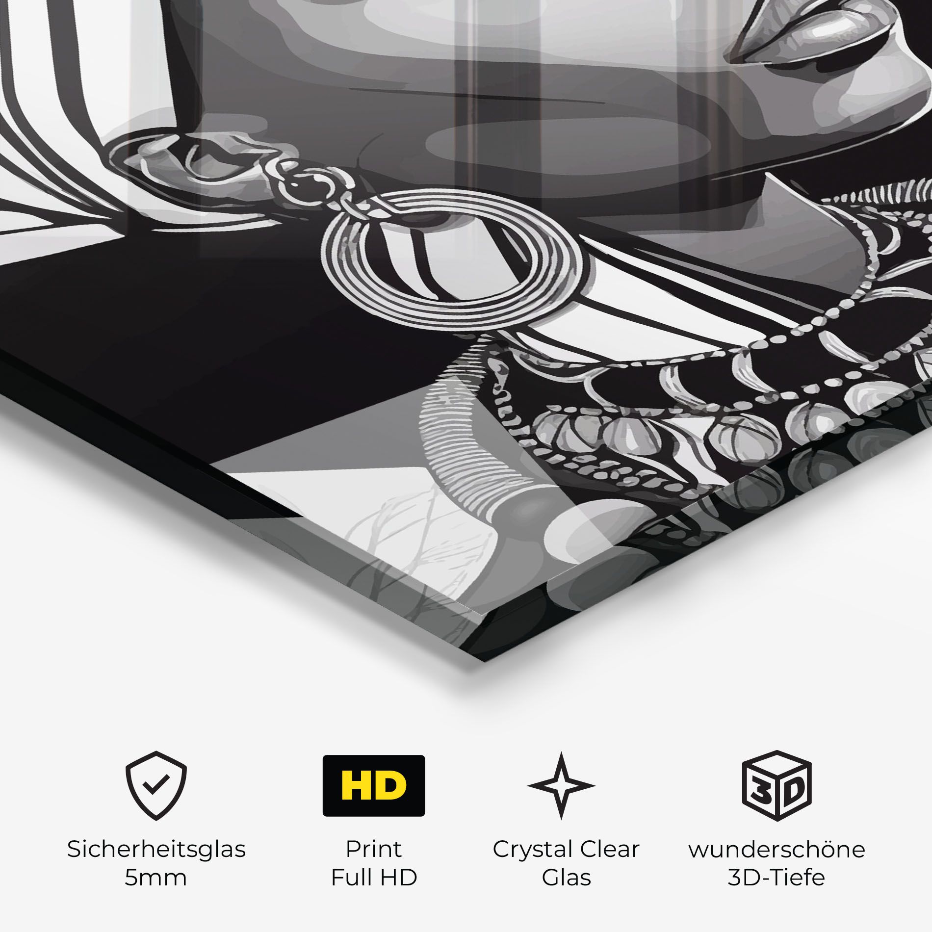 Black White African mockup 3