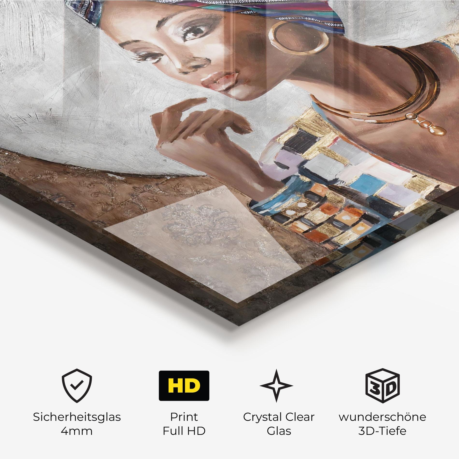 Glasbild Amara mockup 3