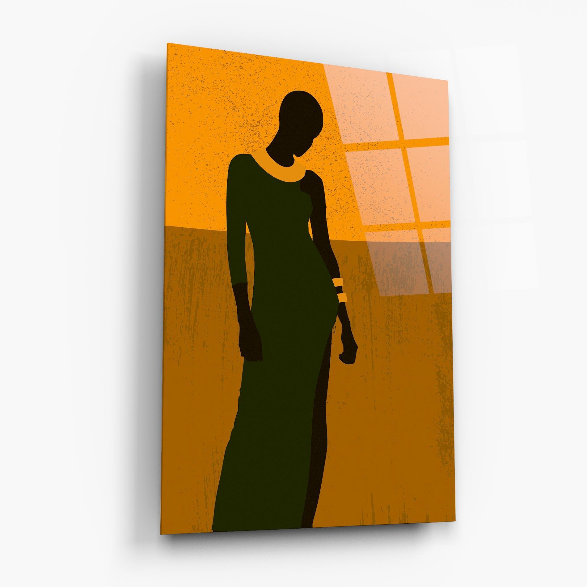 Glasbild African Dress mockup 6