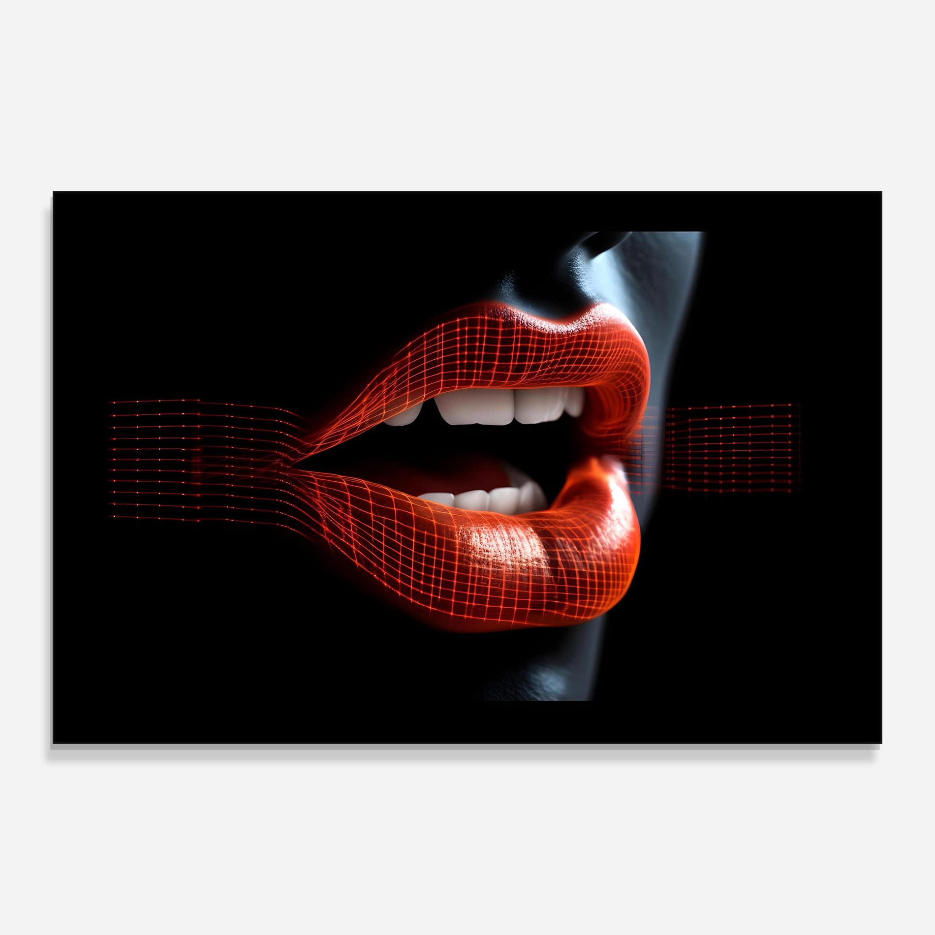 Glasbild Orange mockup 0