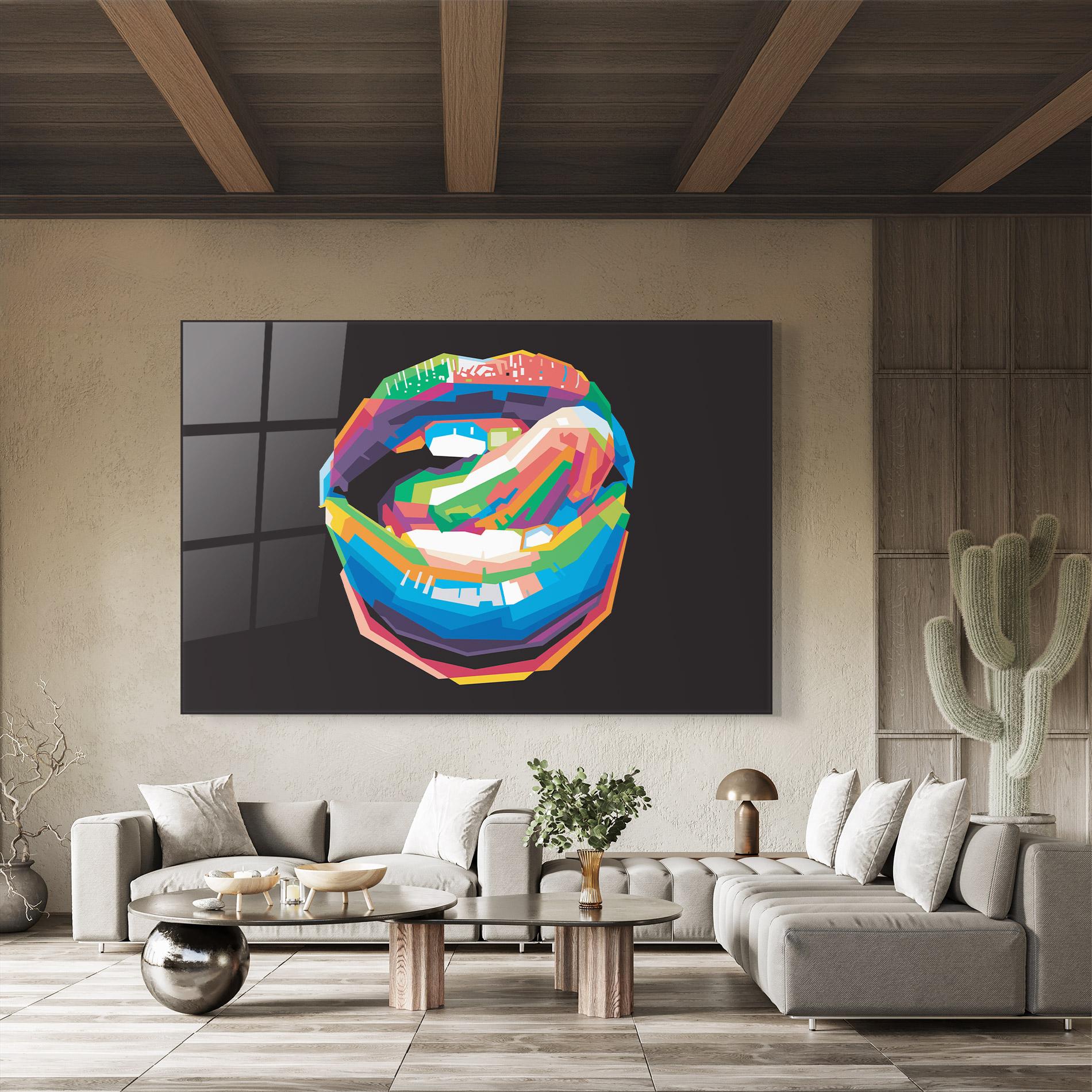 Glasbild Lips Toungue mockup 8