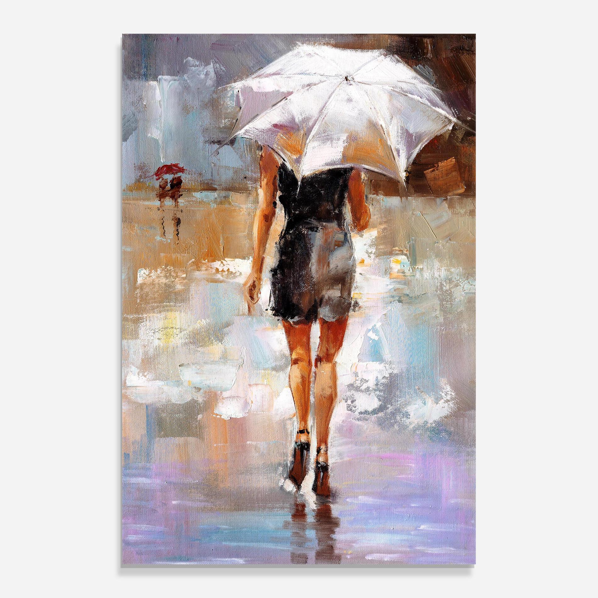 Glasbild Fashion Lady mockup 0