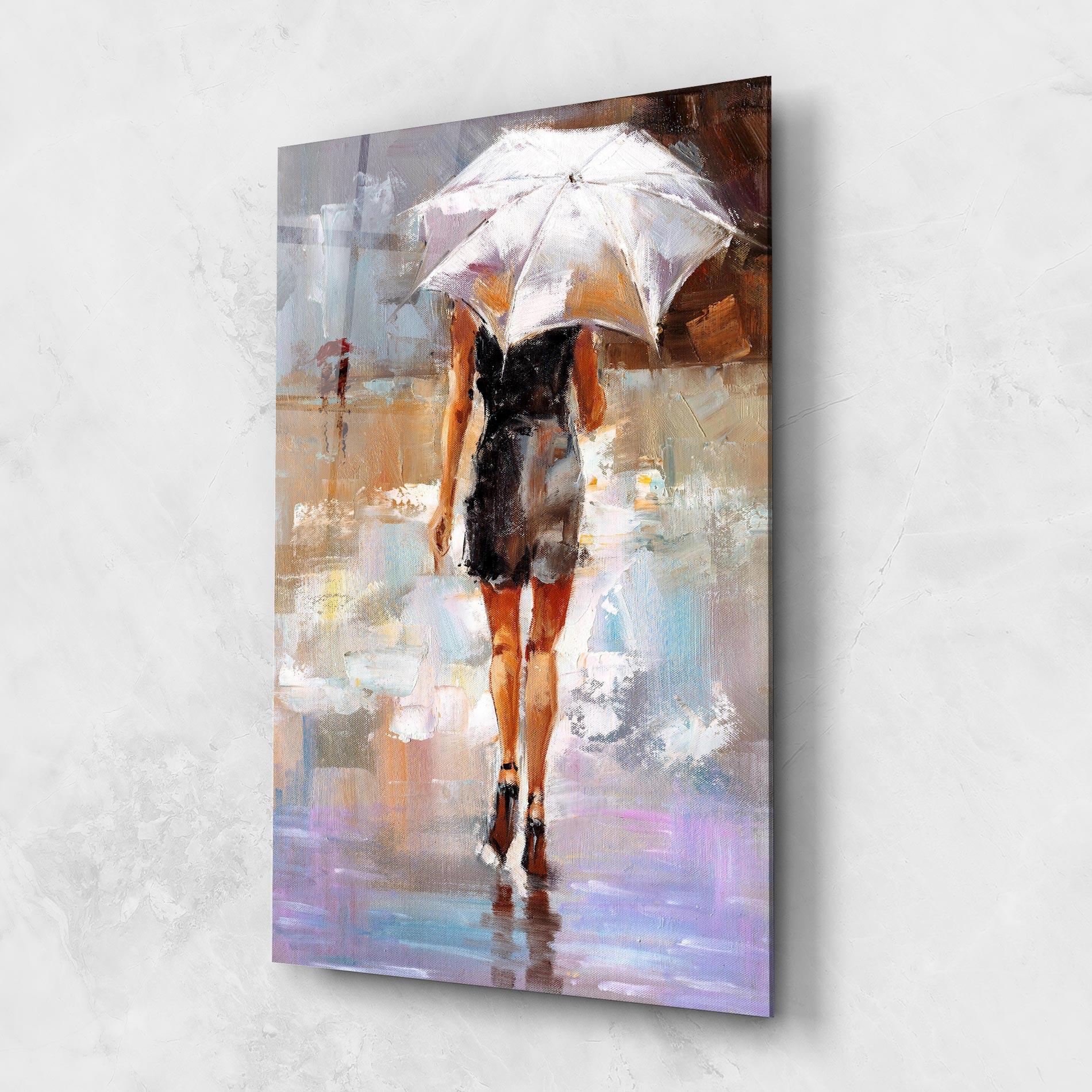 Glasbild Fashion Lady mockup 1