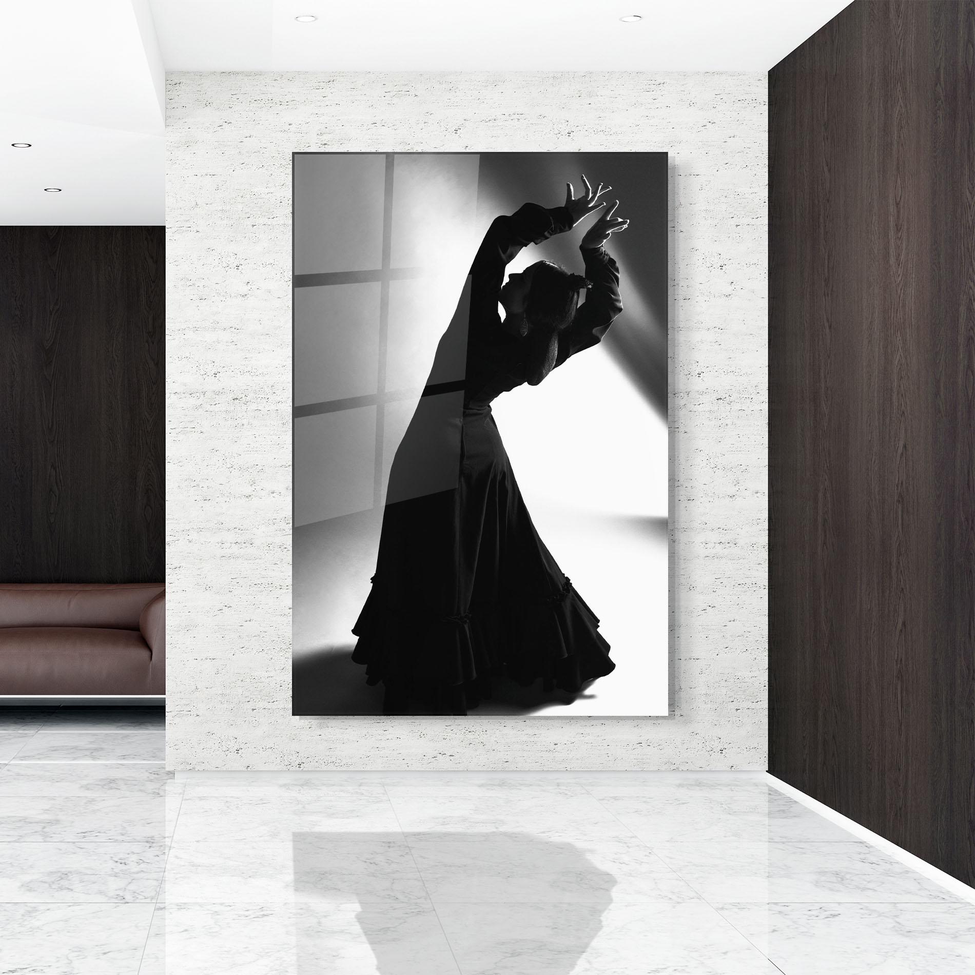 Glasbild Full Shot Dancer mockup 9