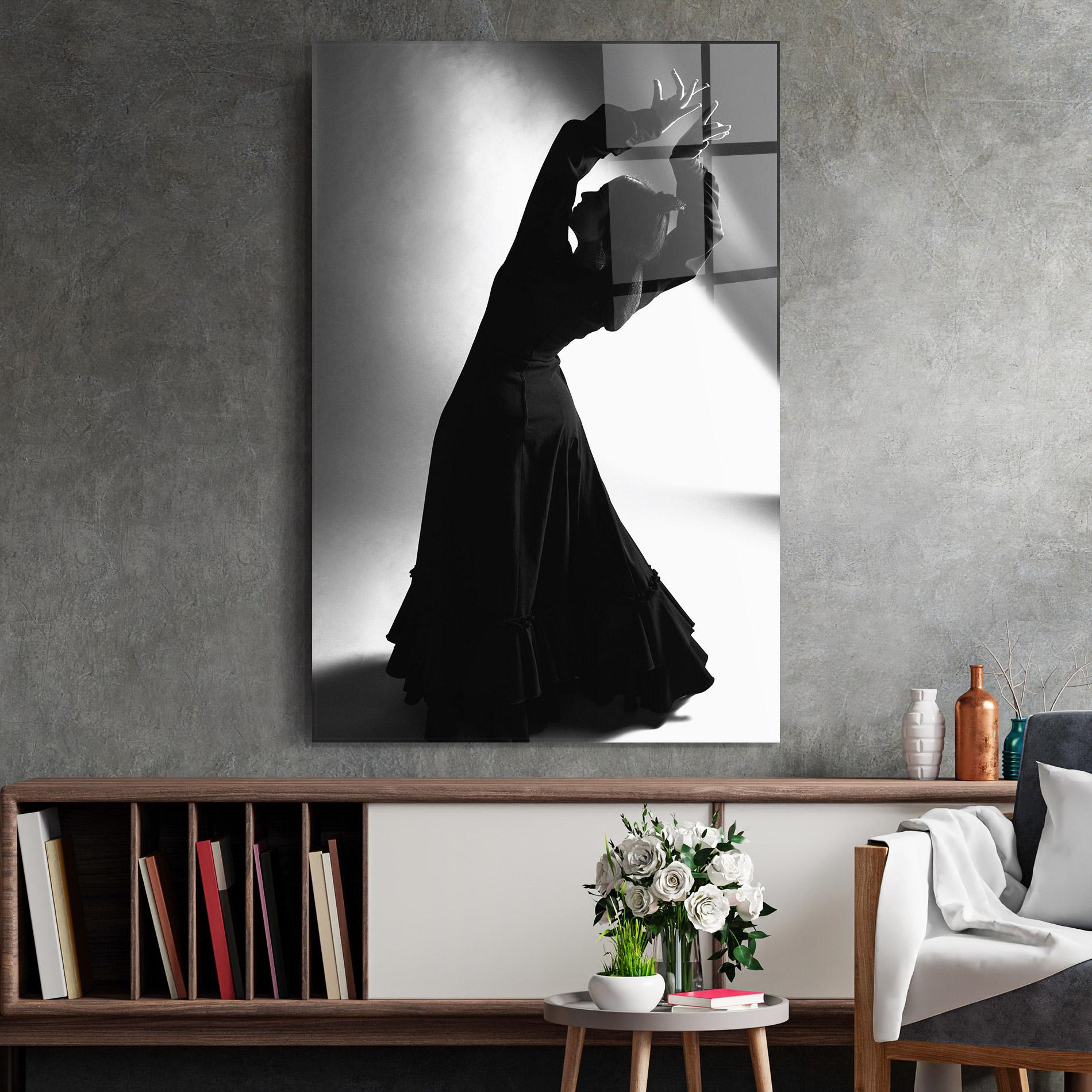 Glasbild Full Shot Dancer mockup 2