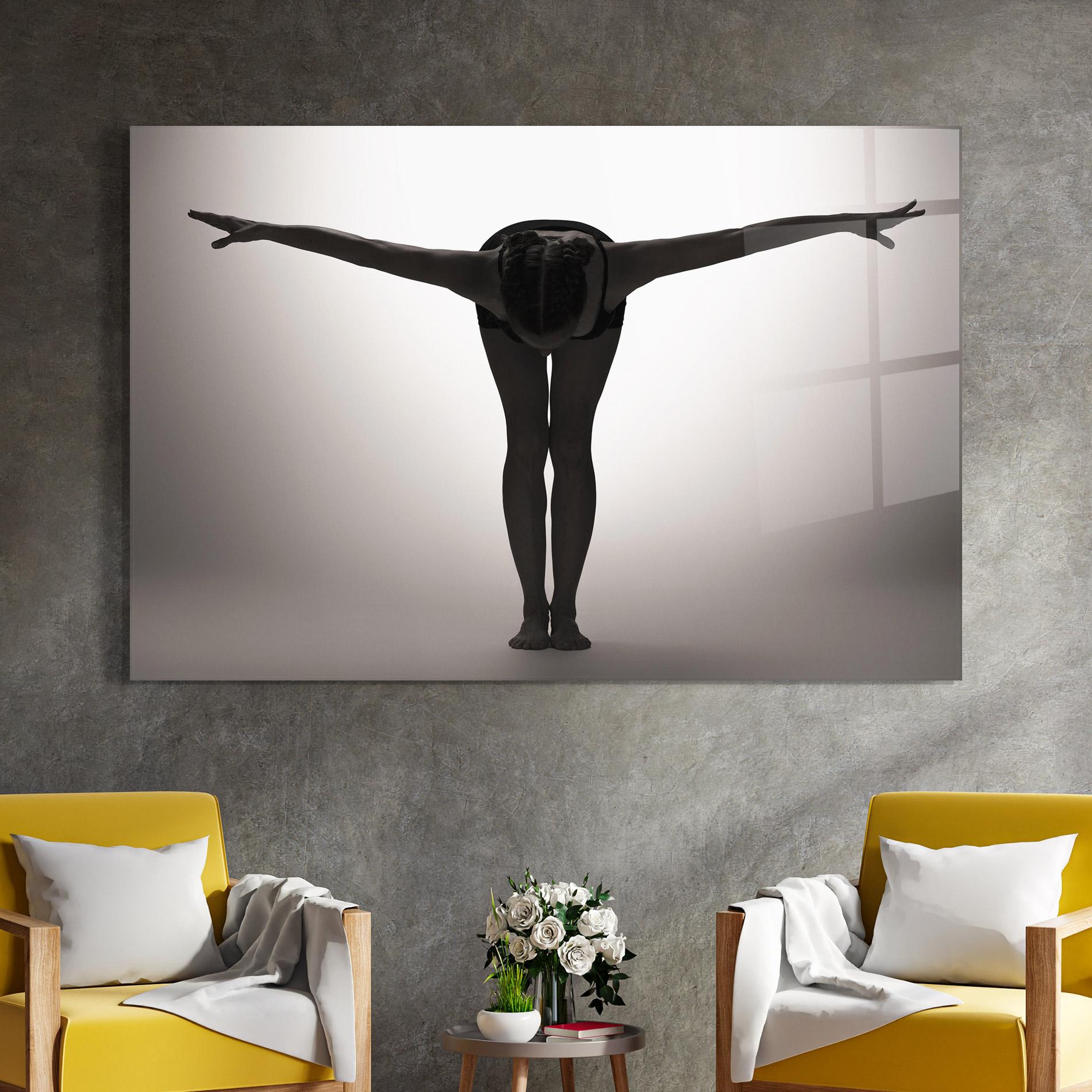 Glasbild Hands Apart mockup 4