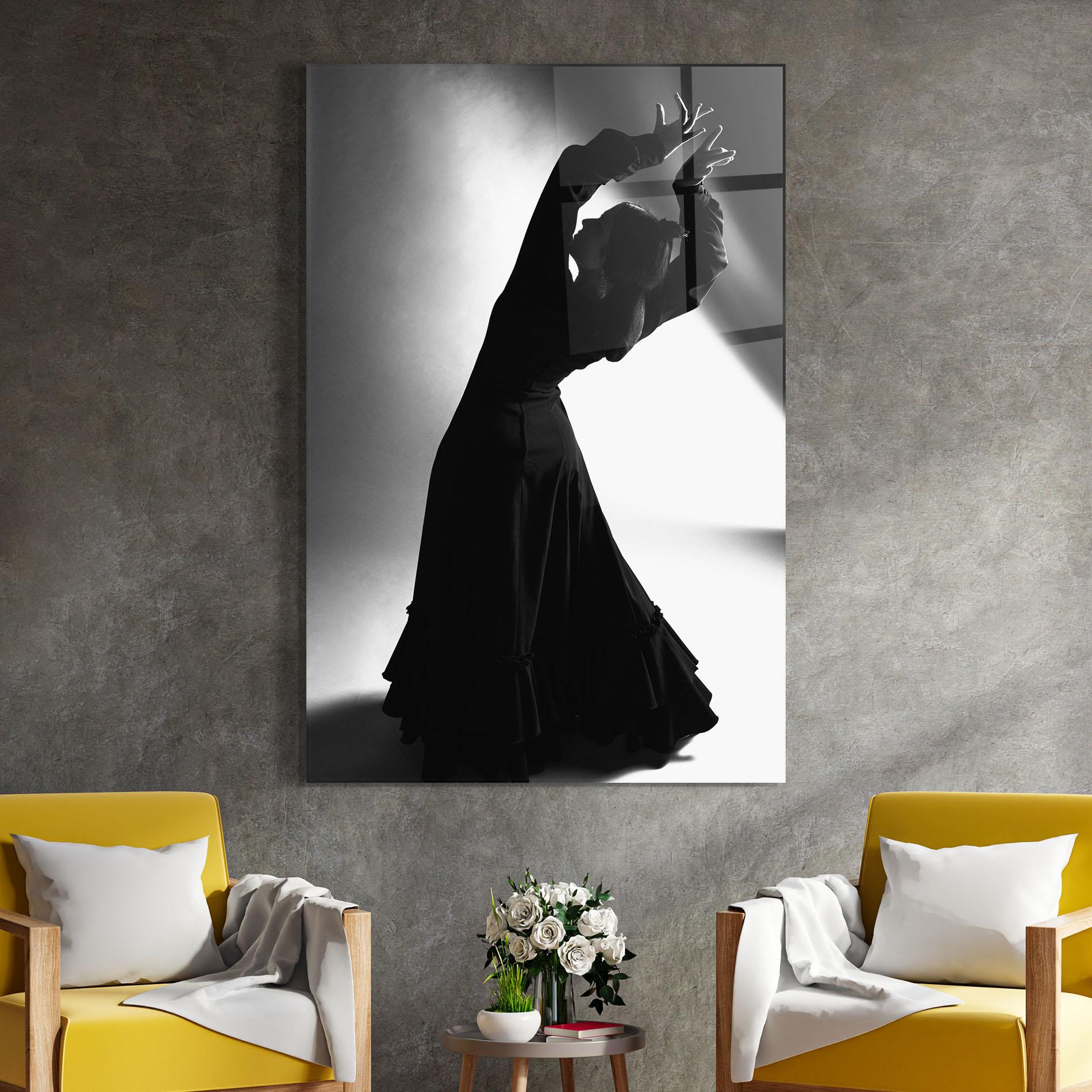 Glasbild Full Shot Dancer mockup 4