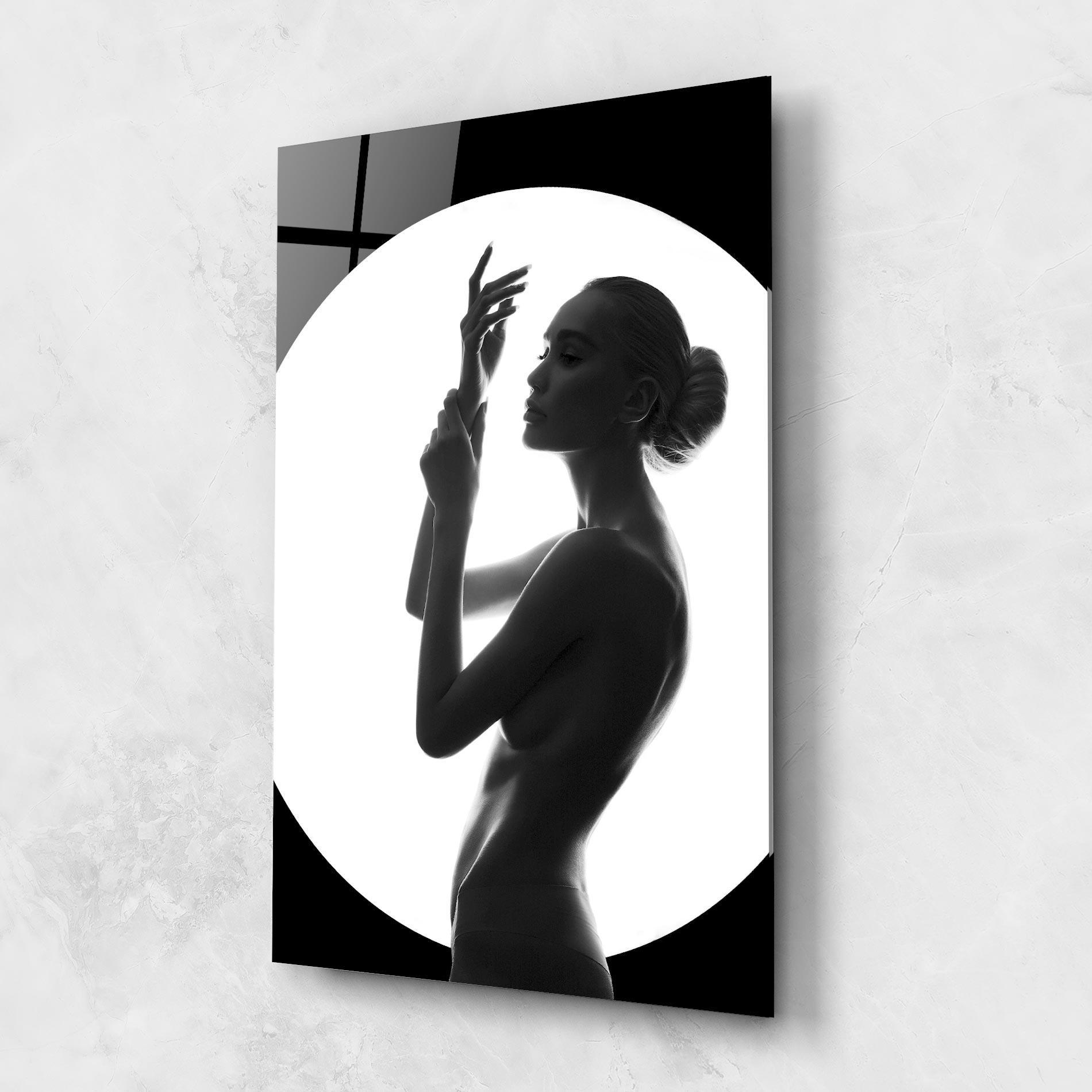 Glasbild Body Figure mockup 1