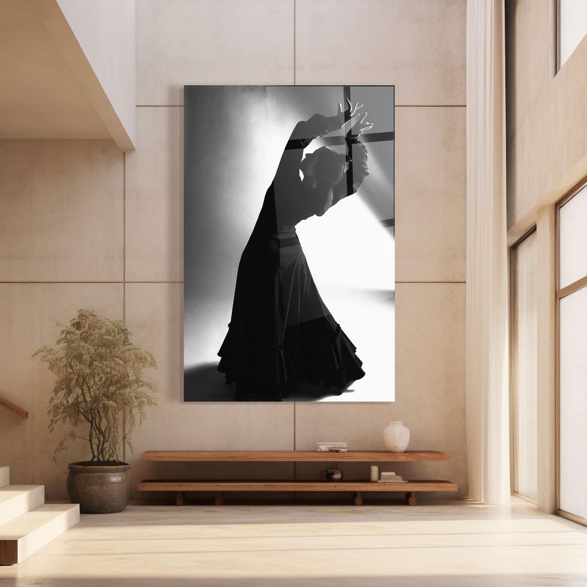 Glasbild Full Shot Dancer mockup 8
