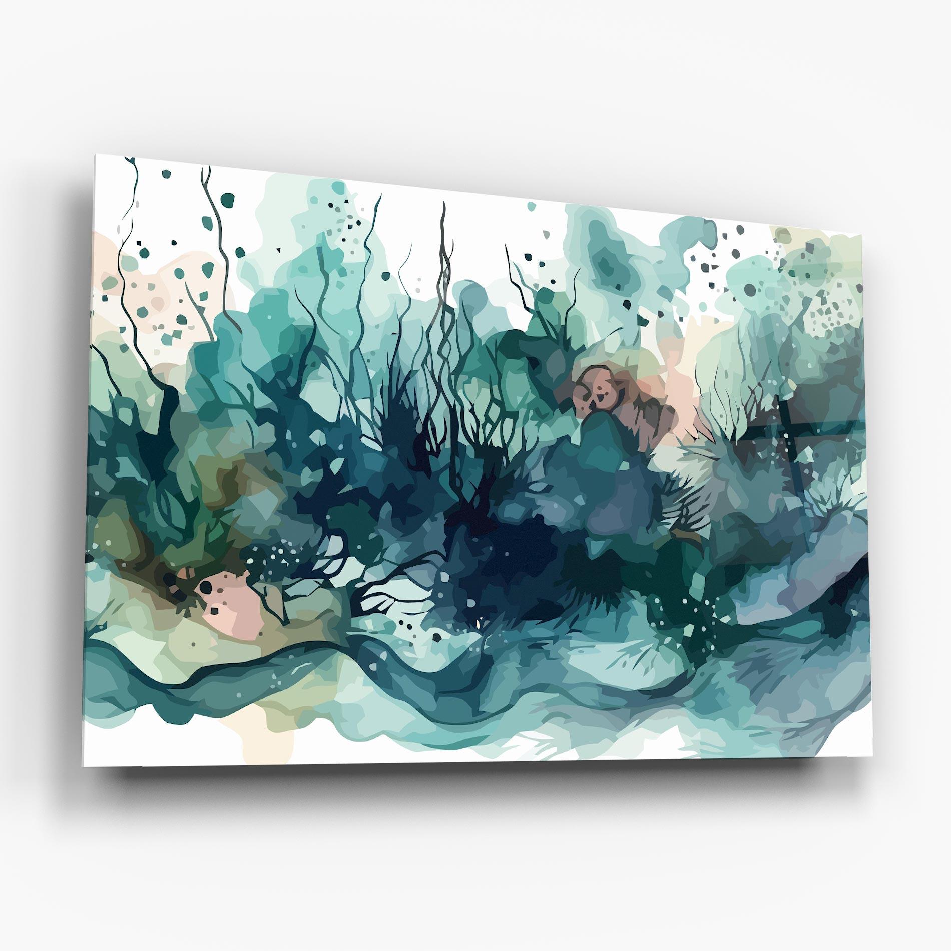 Glasbild Deep Ocean Art mockup 6