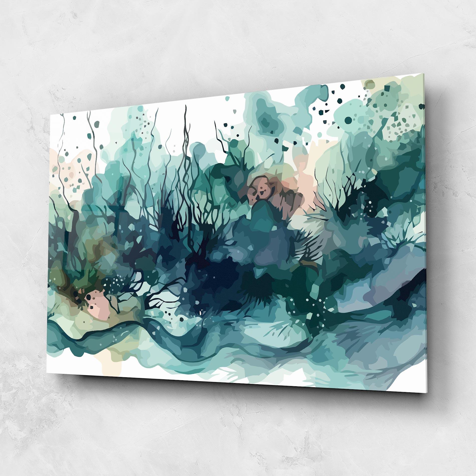 Glasbild Deep Ocean Art mockup 1