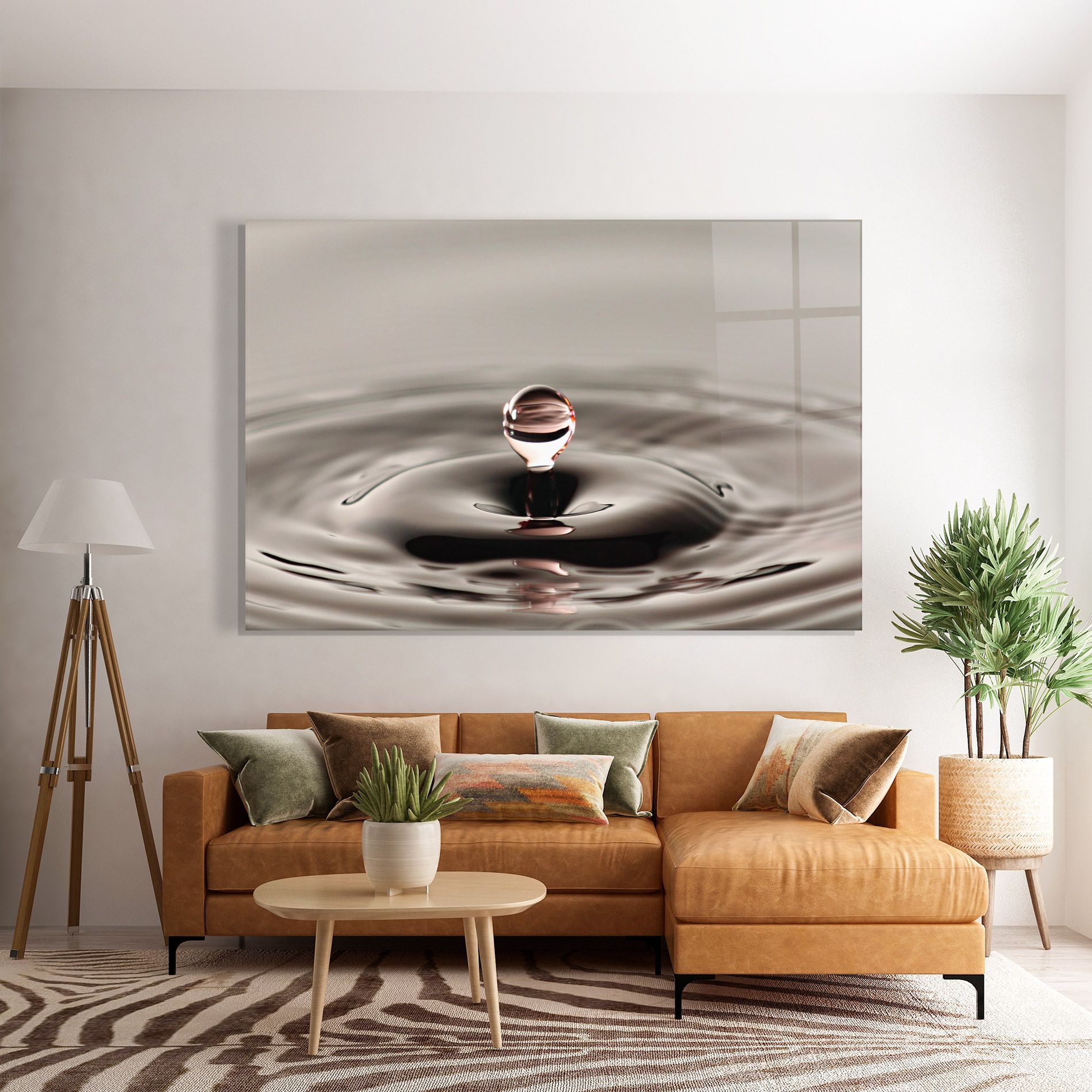 Close Red Water Drop mockup 7