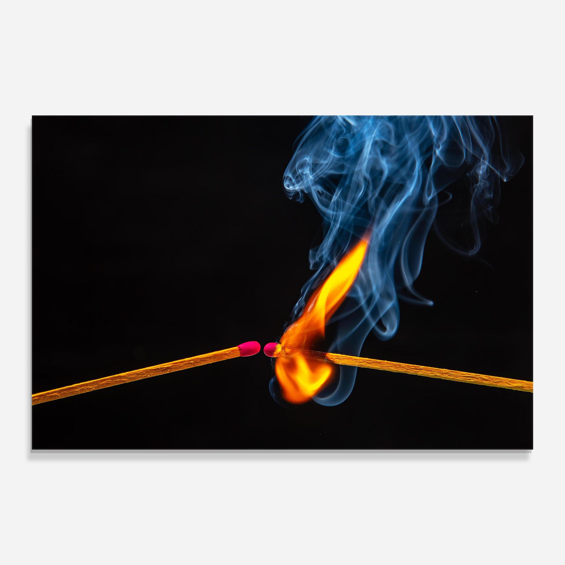 Burning Smoking Match mockup 0