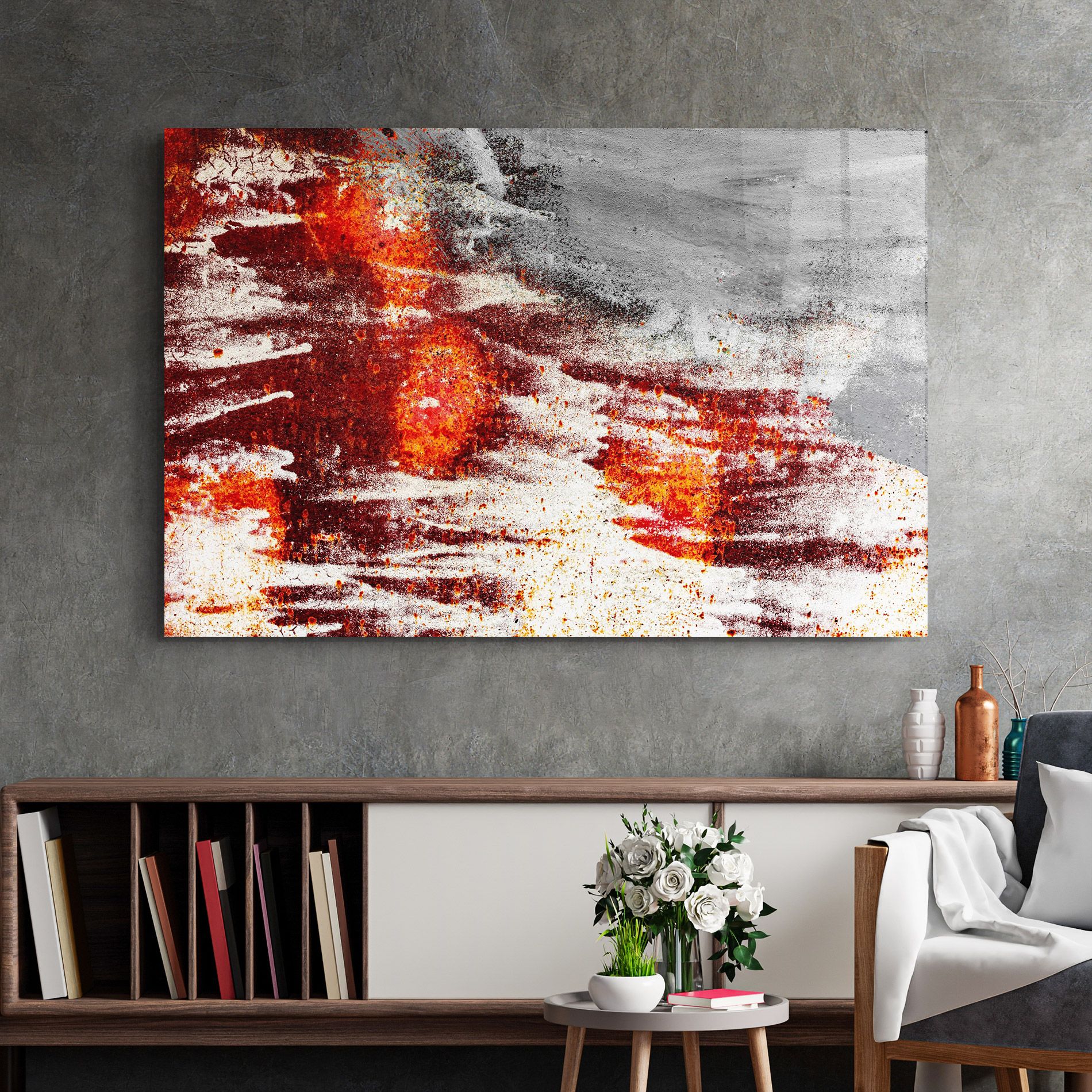 Burning Sign mockup 2