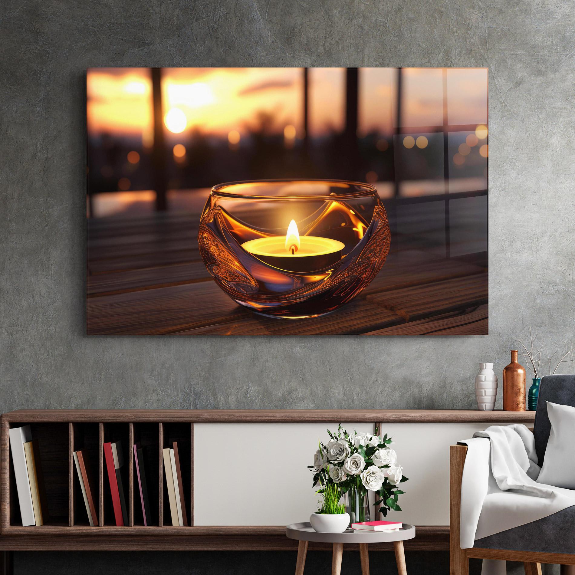 Glasbild Fire Bowl mockup 2
