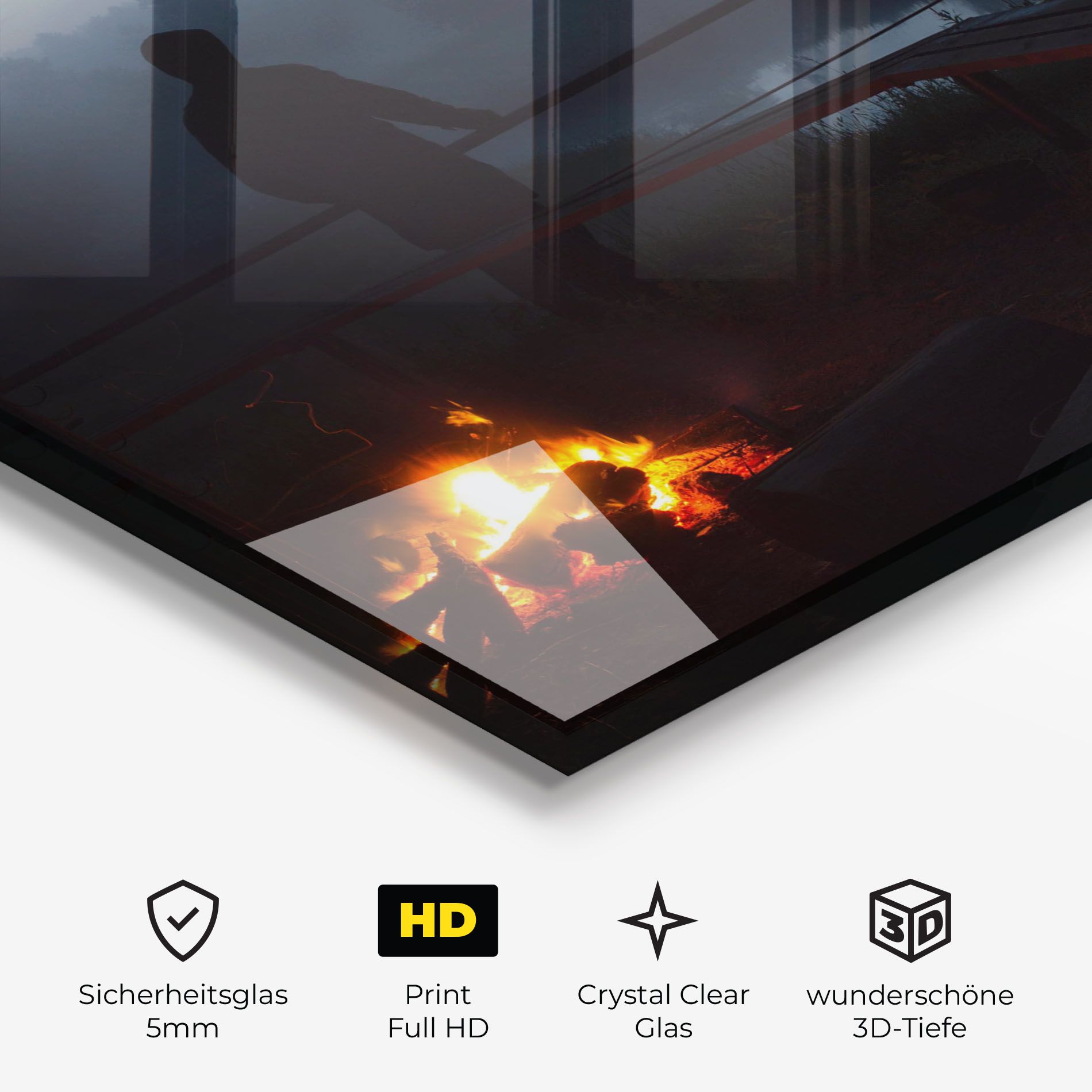 Beautiful Fire View mockup 3