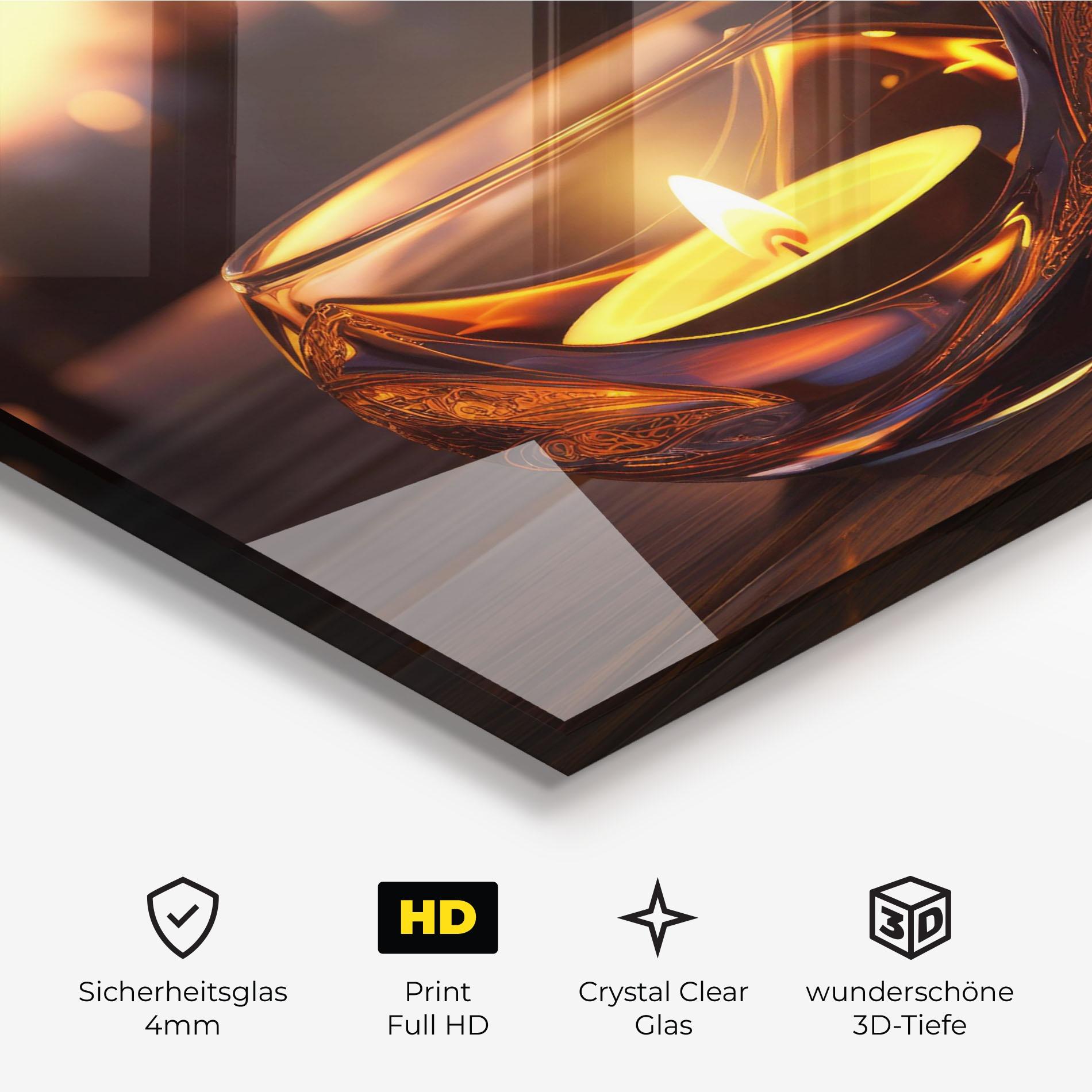 Glasbild Fire Bowl mockup 3