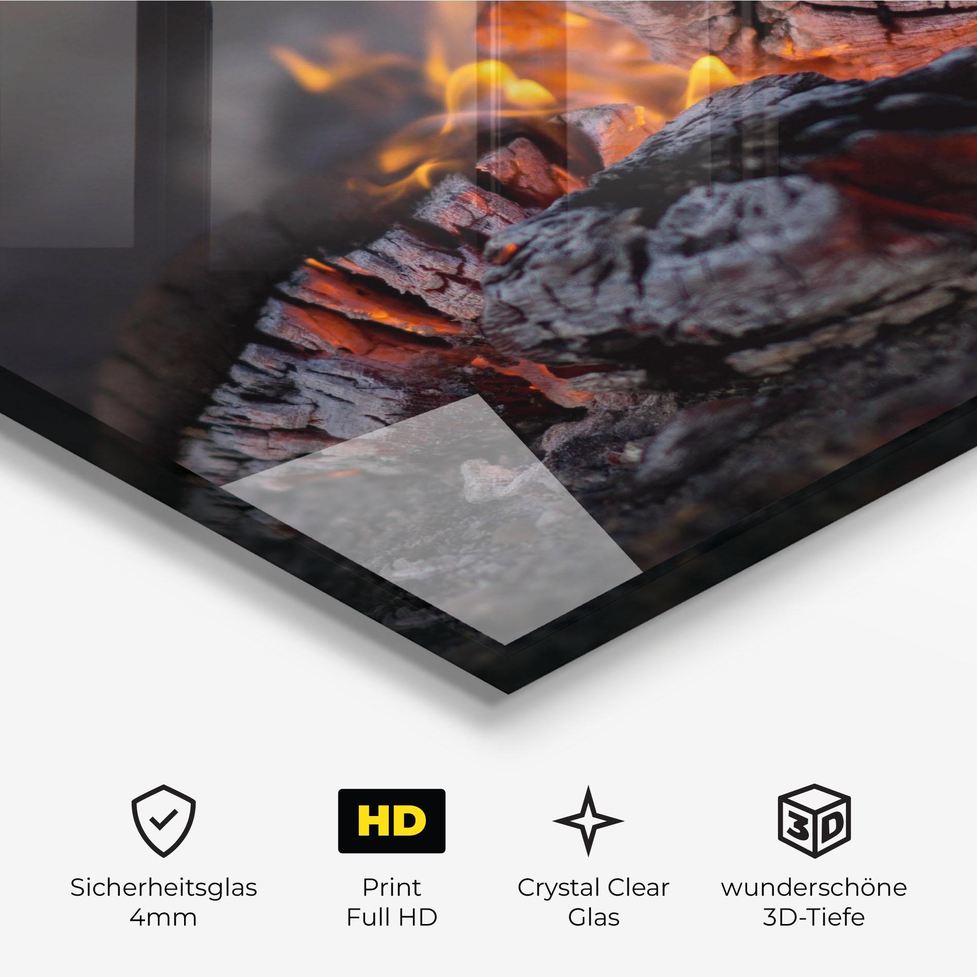 Glasbild Fire Start mockup 3