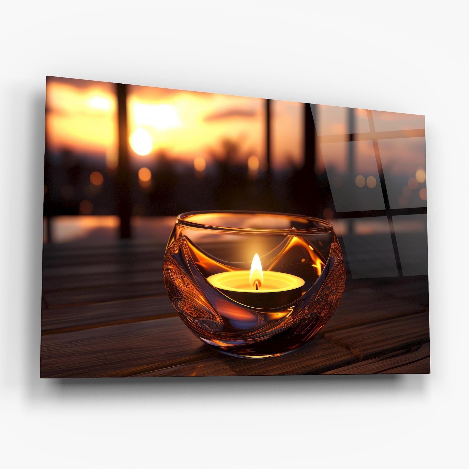 Glasbild Fire Bowl mockup 6