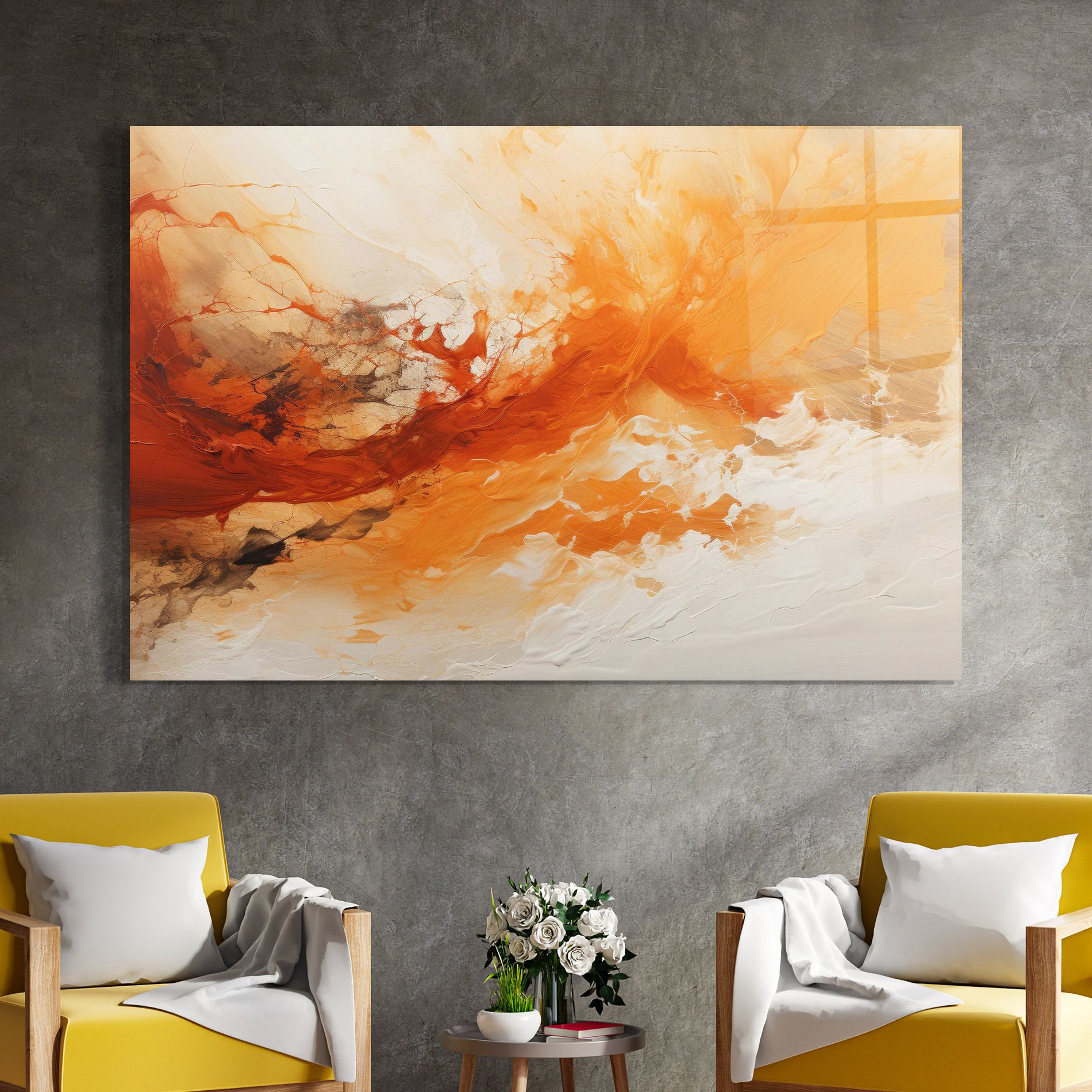 Abstract Fire Painting mockup 4