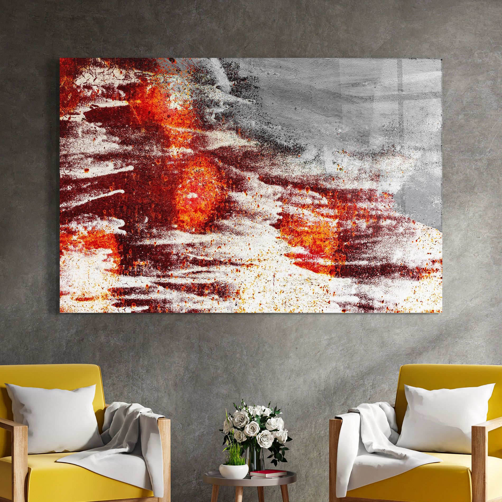 Burning Sign mockup 4