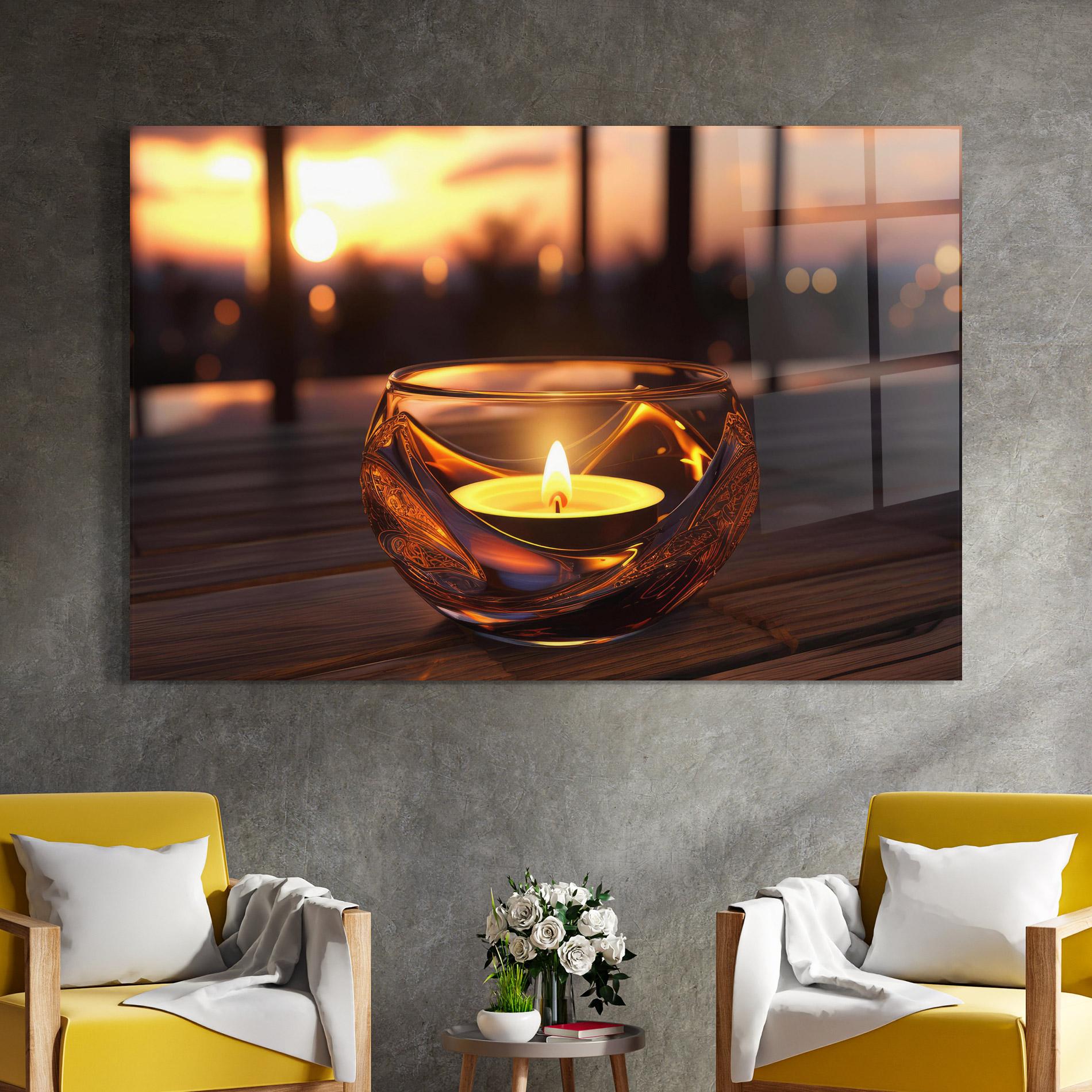 Glasbild Fire Bowl mockup 4