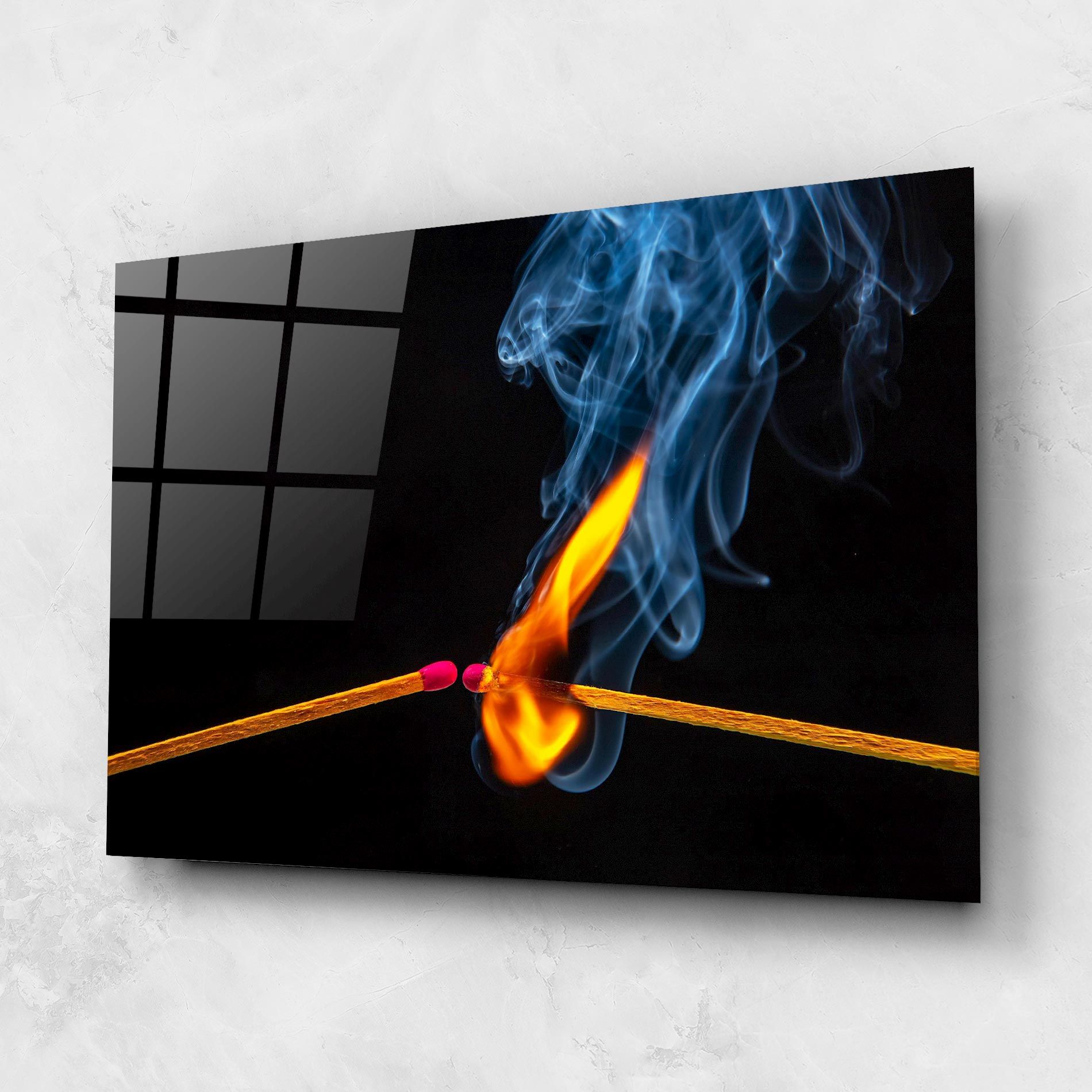 Burning Smoking Match mockup 1
